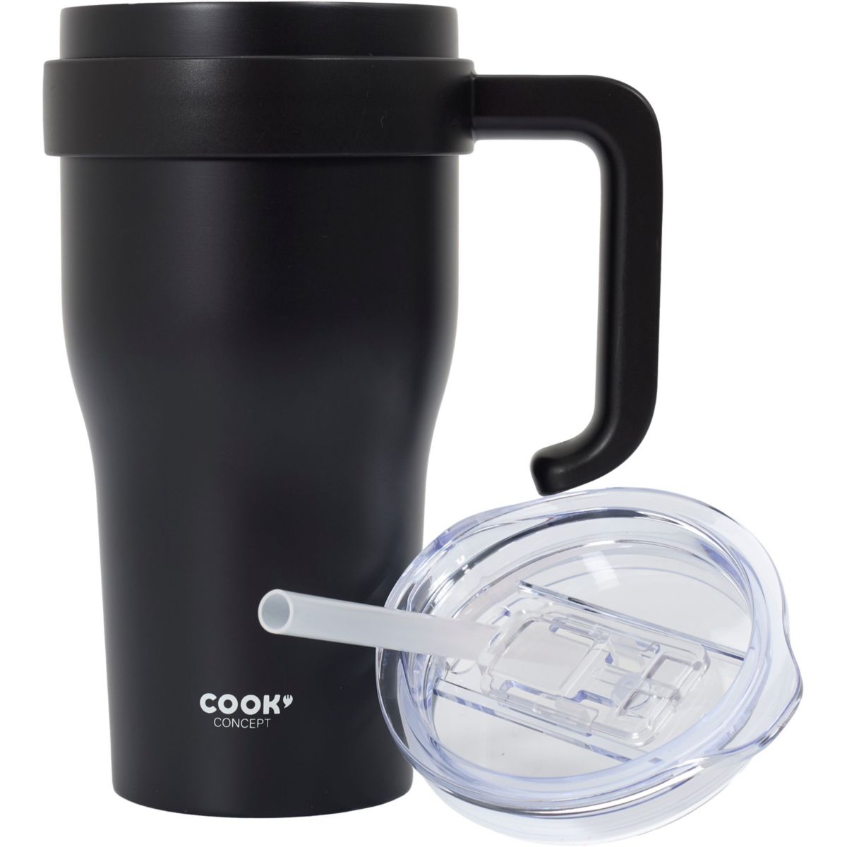 Mug isotherme mini miami uni 600ml couleur aléatoire couleur unique, COOK CONCEPT