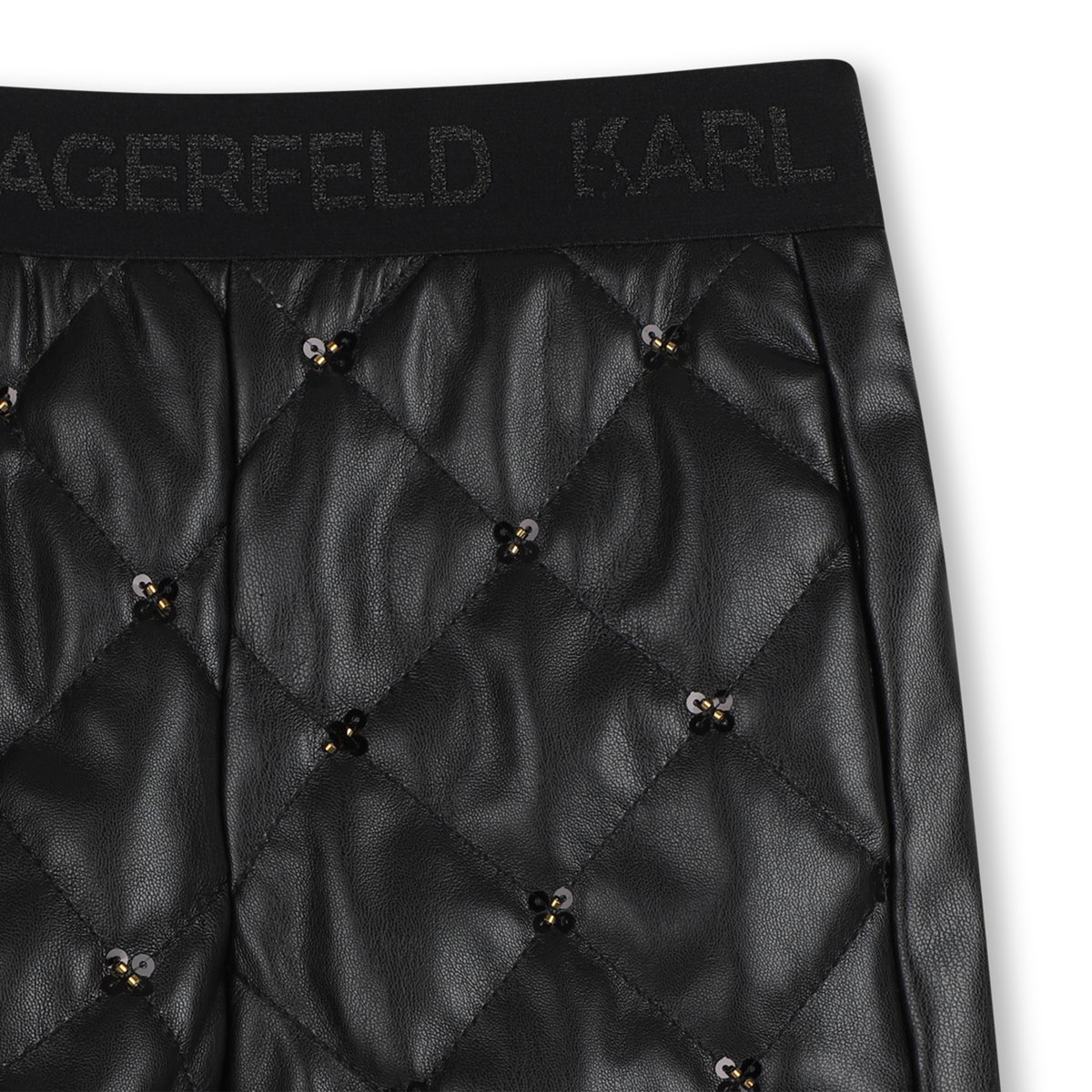 Bermuda avec strass black, KARL LAGERFELD KIDS