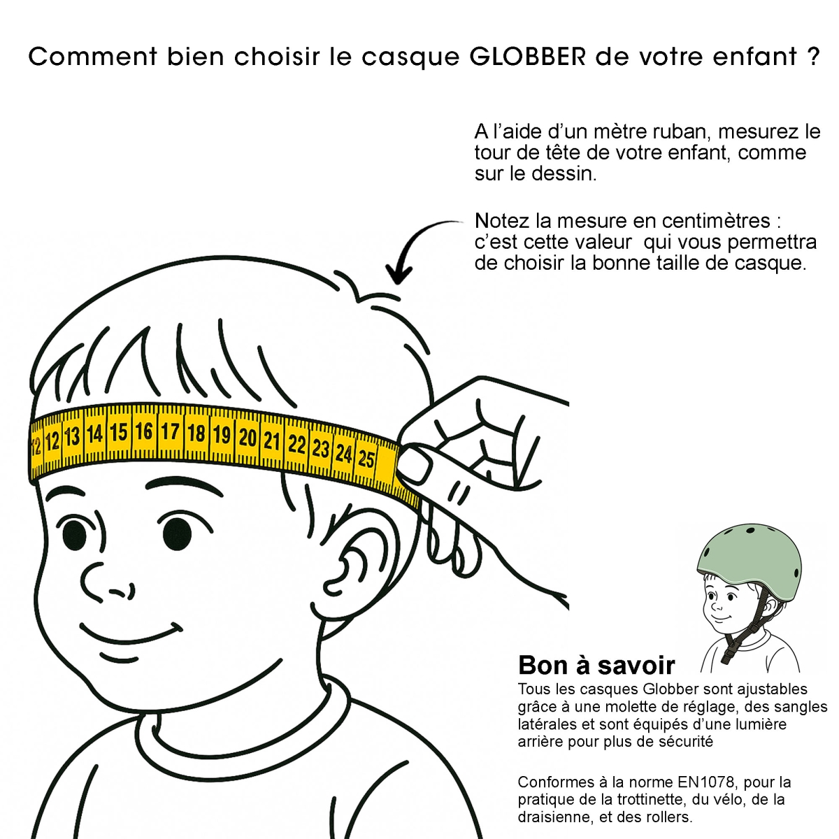 Casque MASTER enfant XS-S (47 à 51 cm) vert menthe, GLOBBER