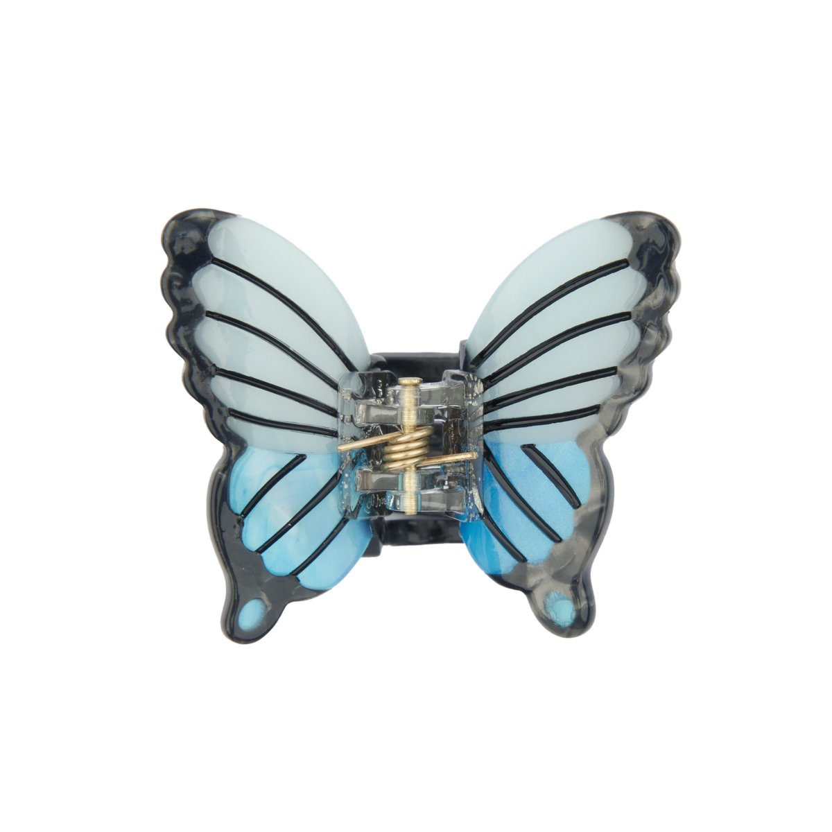 Mini pince à cheveux PAPILLON BLEU bleu, COUCOU SUZETTE