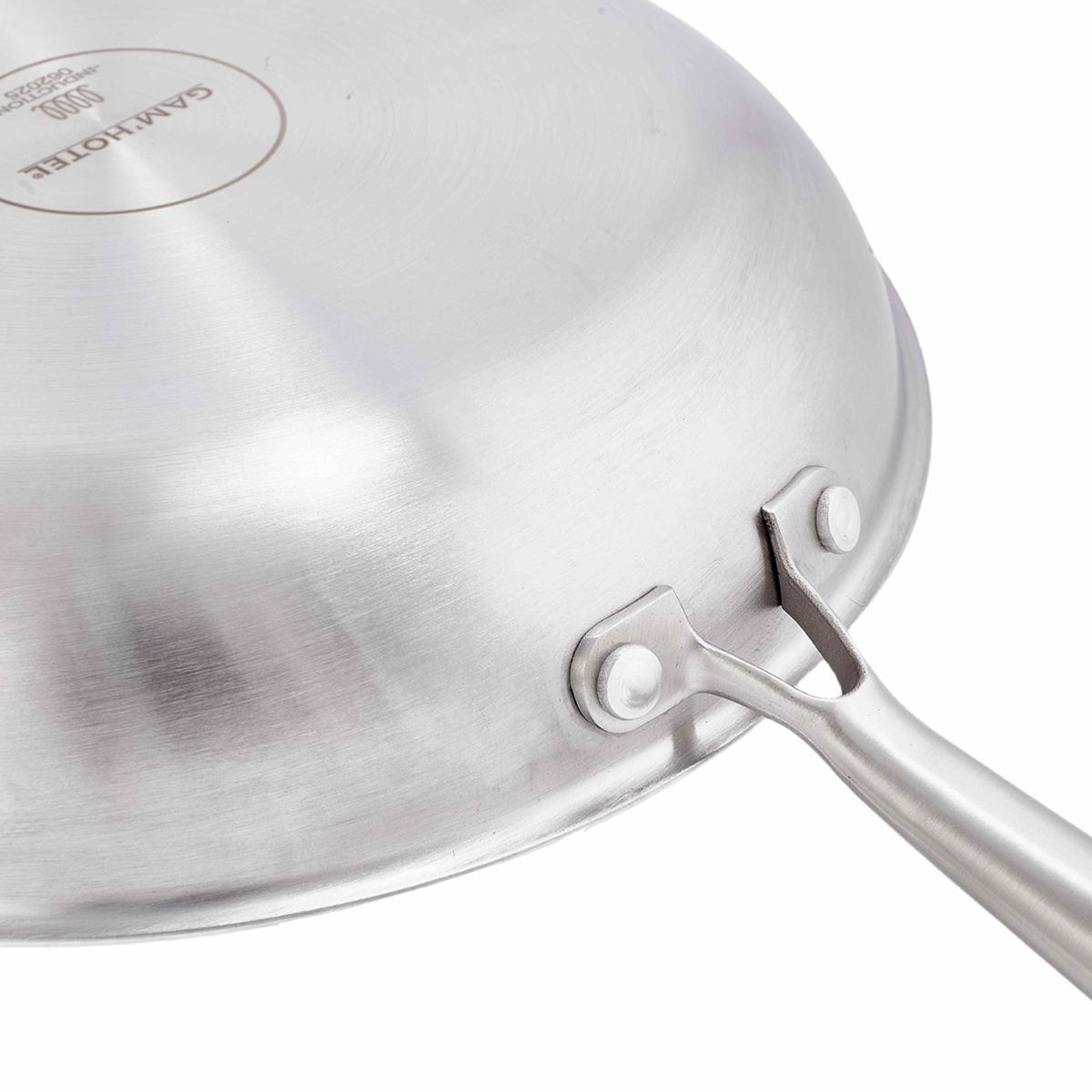 Poêle triplex 20cm induction couleur unique, GAM HOTEL