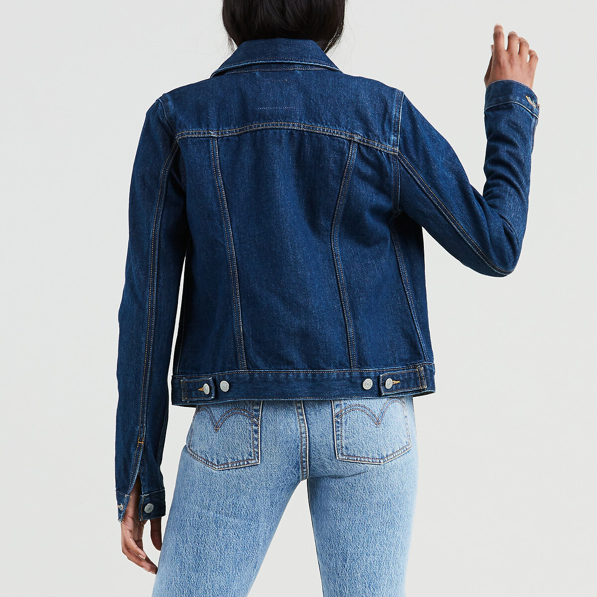Original Trucker Denim Jacket clean dark authentic, LEVI'S
