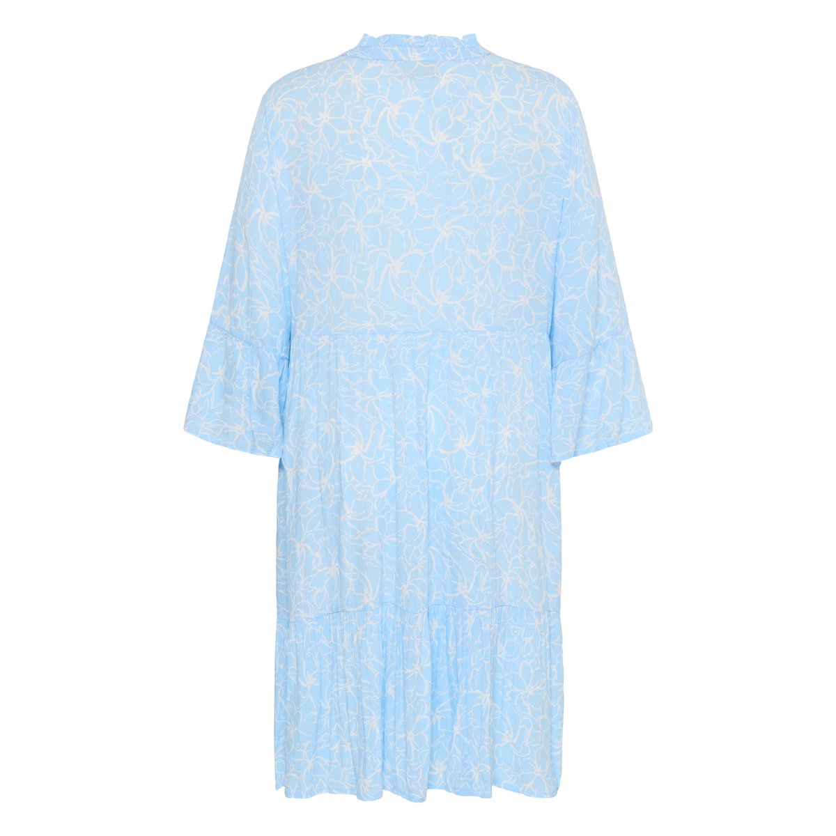 Robe bleu nantucket breeze chalk flower, KAFFE CURVE