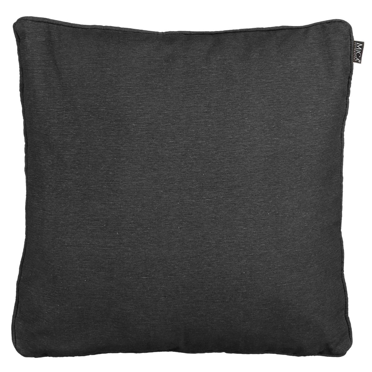 Coussin de jardin COMO noir, MICA DECORATIONS