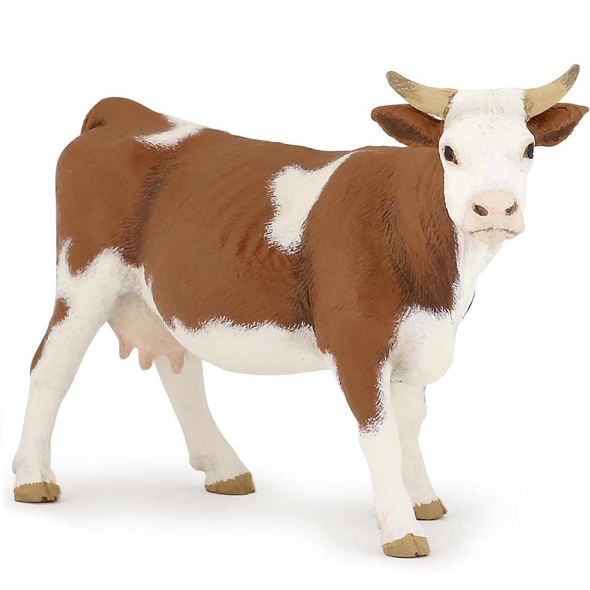 Figurine vache Simmental marron, PAPO