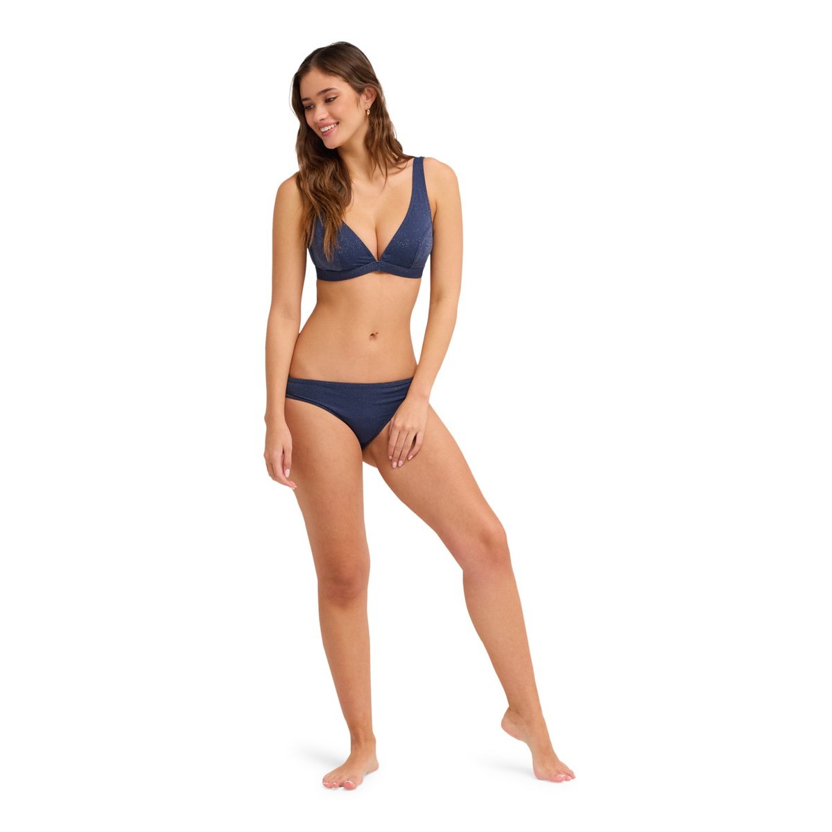Haut de maillot de bain bikini bonnet D à armatures. bleu mood indigo, ROXY