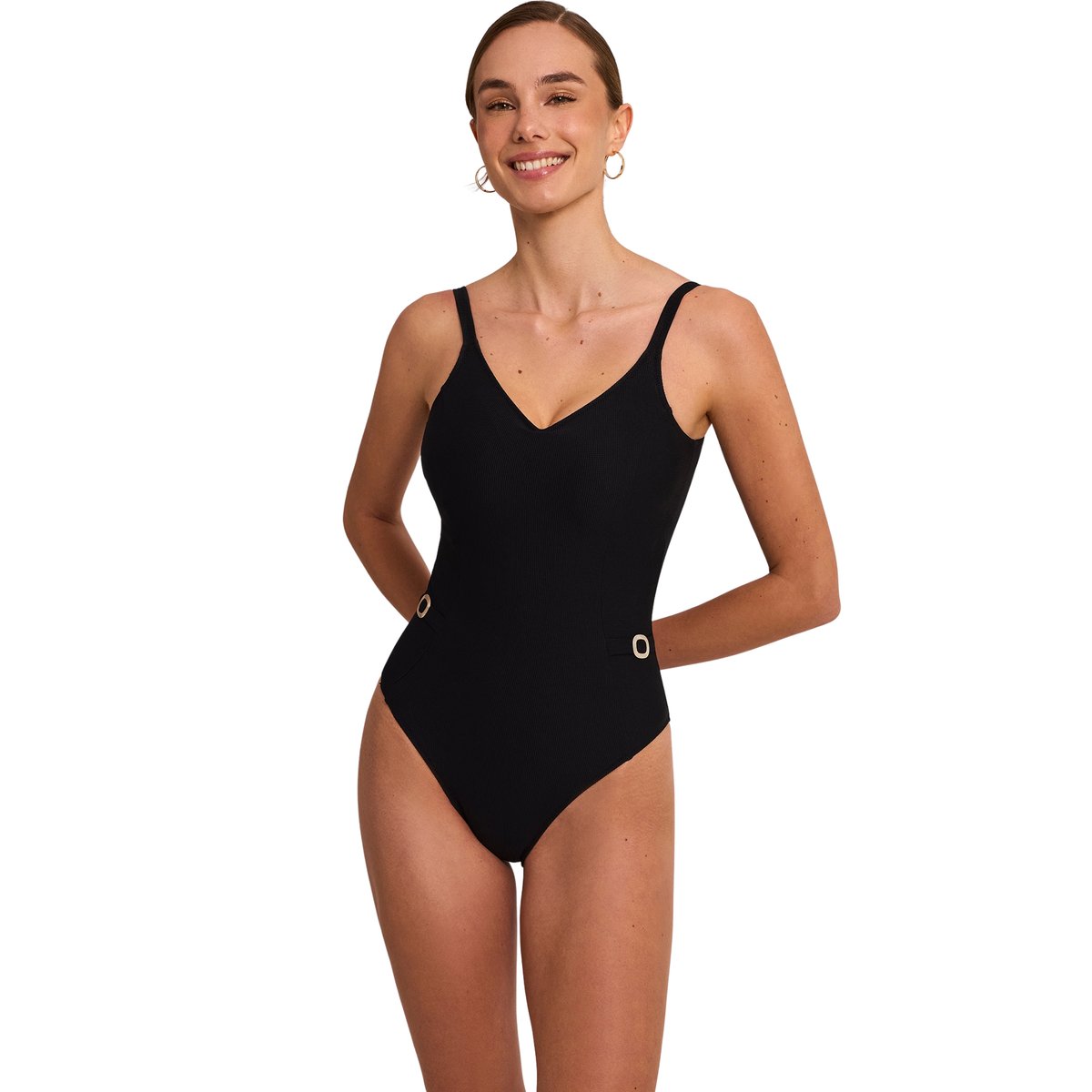 Maillot de bain une pièce prothétique SOLSTICE noir, SELMARK MARE