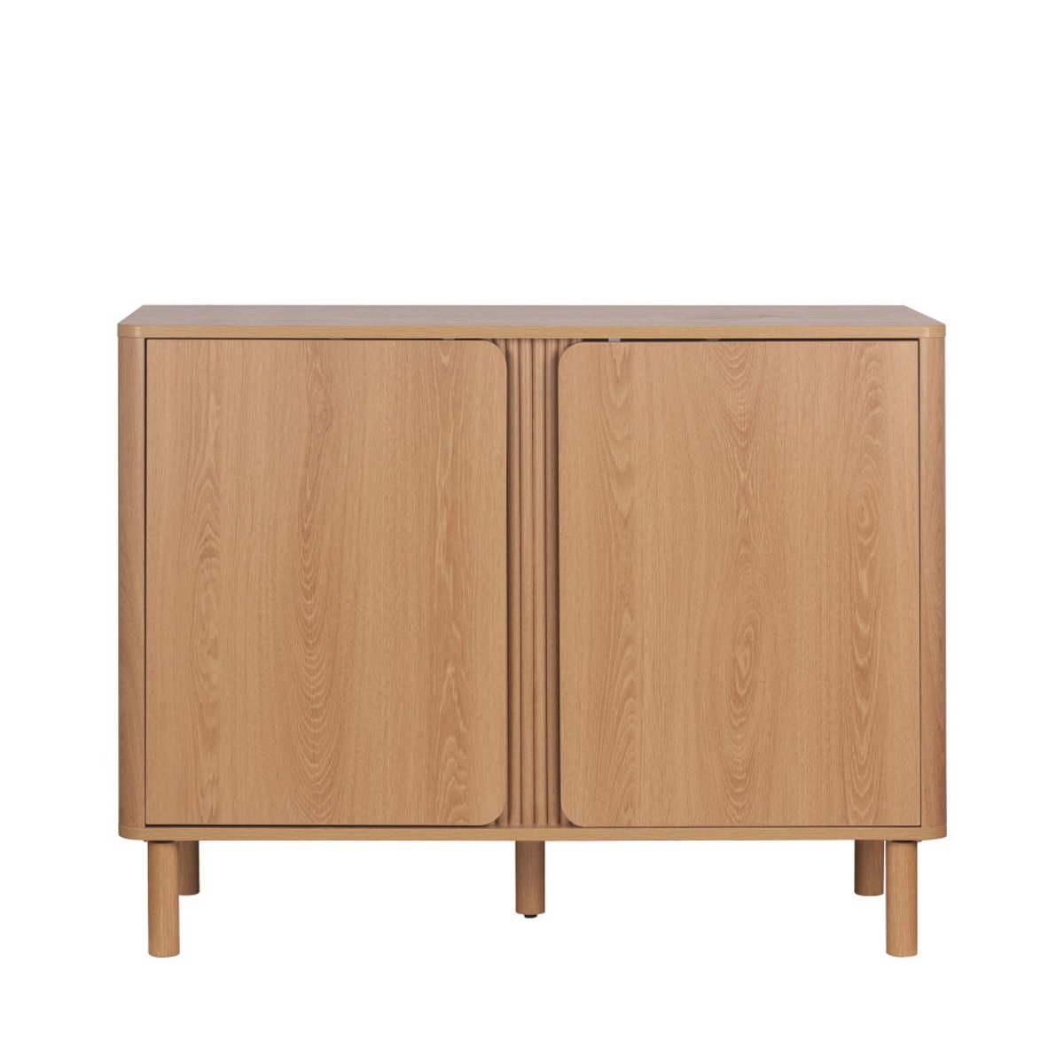 Buffet 2 portes en bois L100cm- NOA bois clair, DRAWER