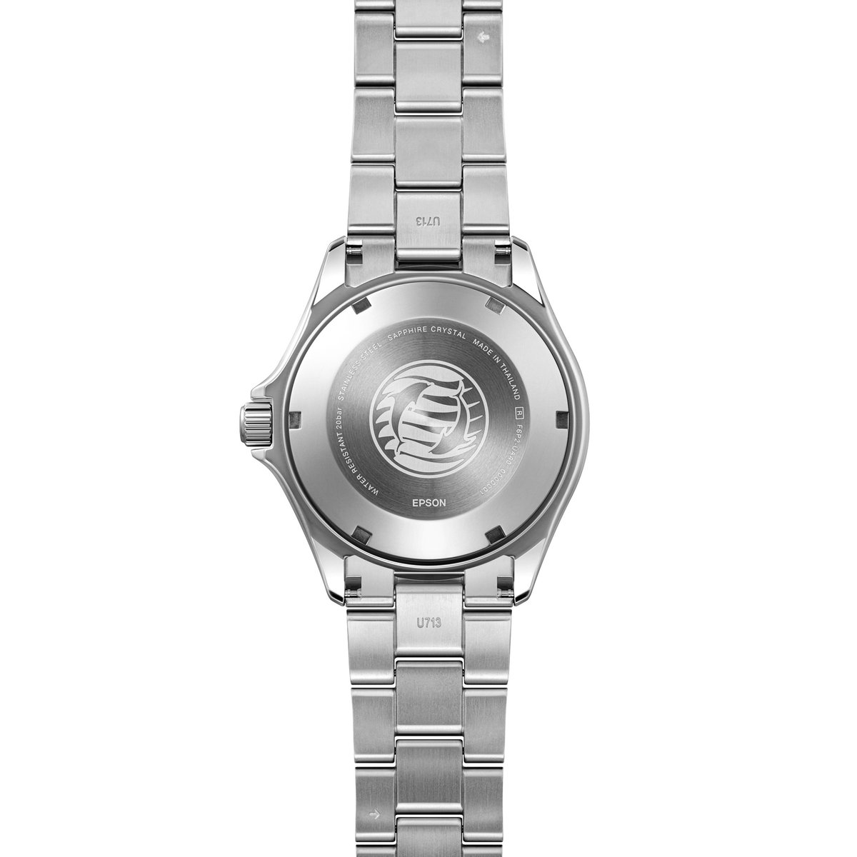 Montre Analogique MAKO argenté orange argenté, ORIENT