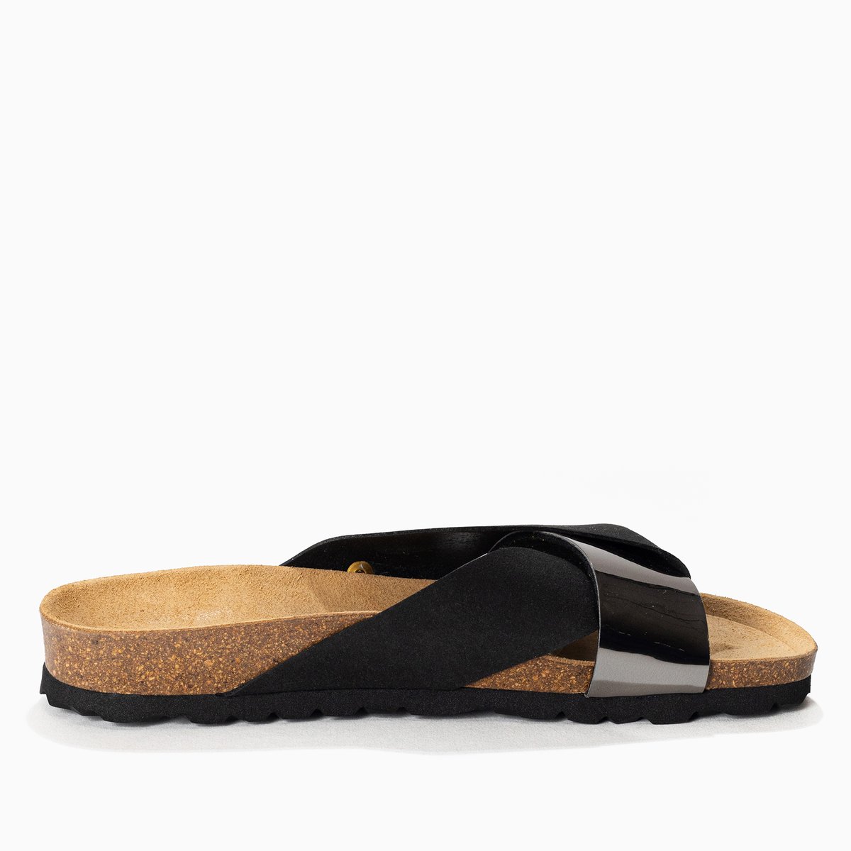 Sandales FIGARI noir melange, BAYTON