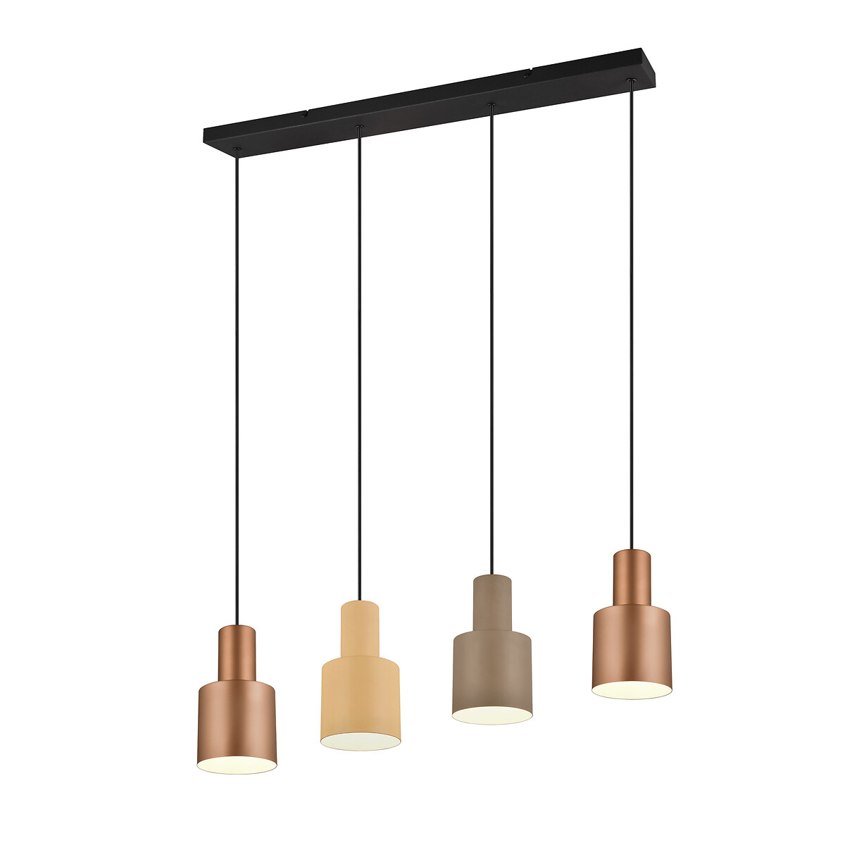 Candeeiro de teto Agudo, TRIO Lighting castanho , TRIO LIGHTING