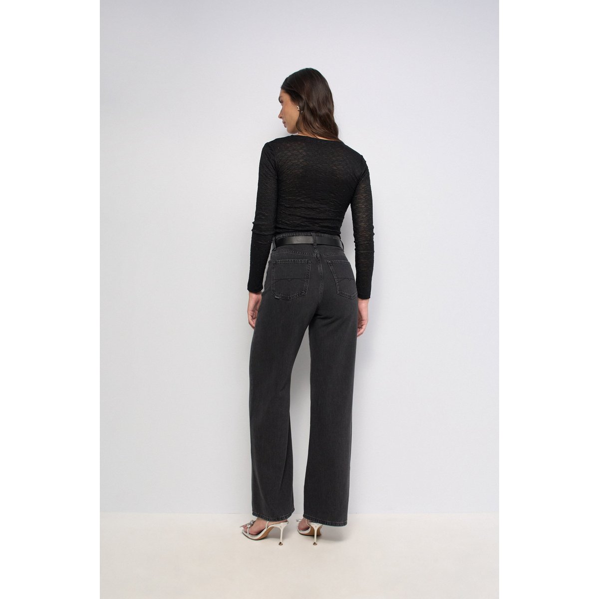 PULL À STRASS noir, SALSA JEANS