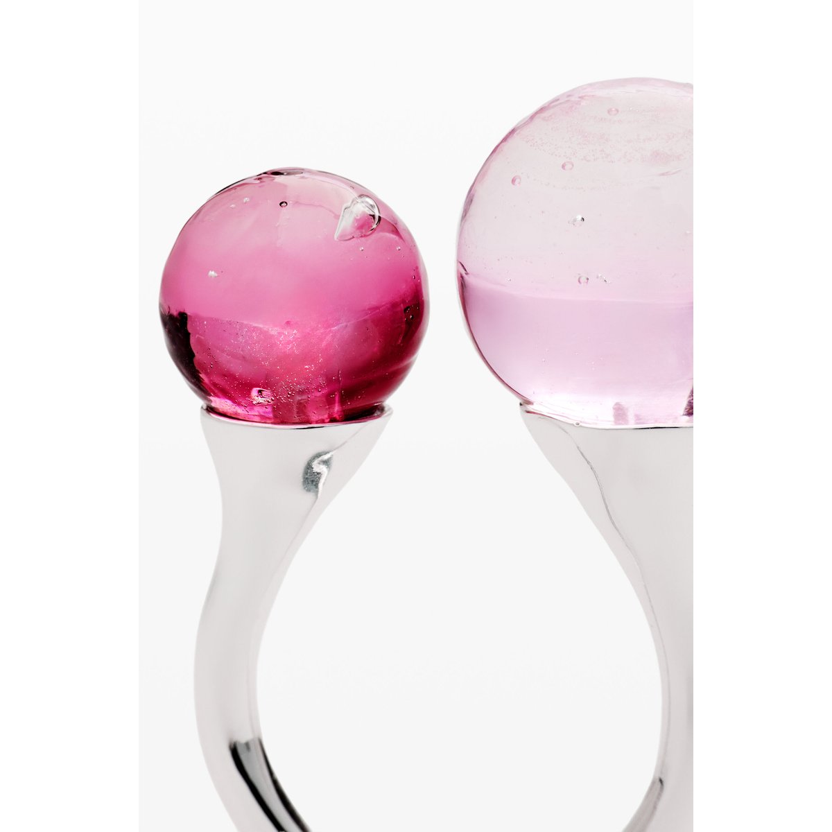 Bague sphères zalio noir, DESIGUAL