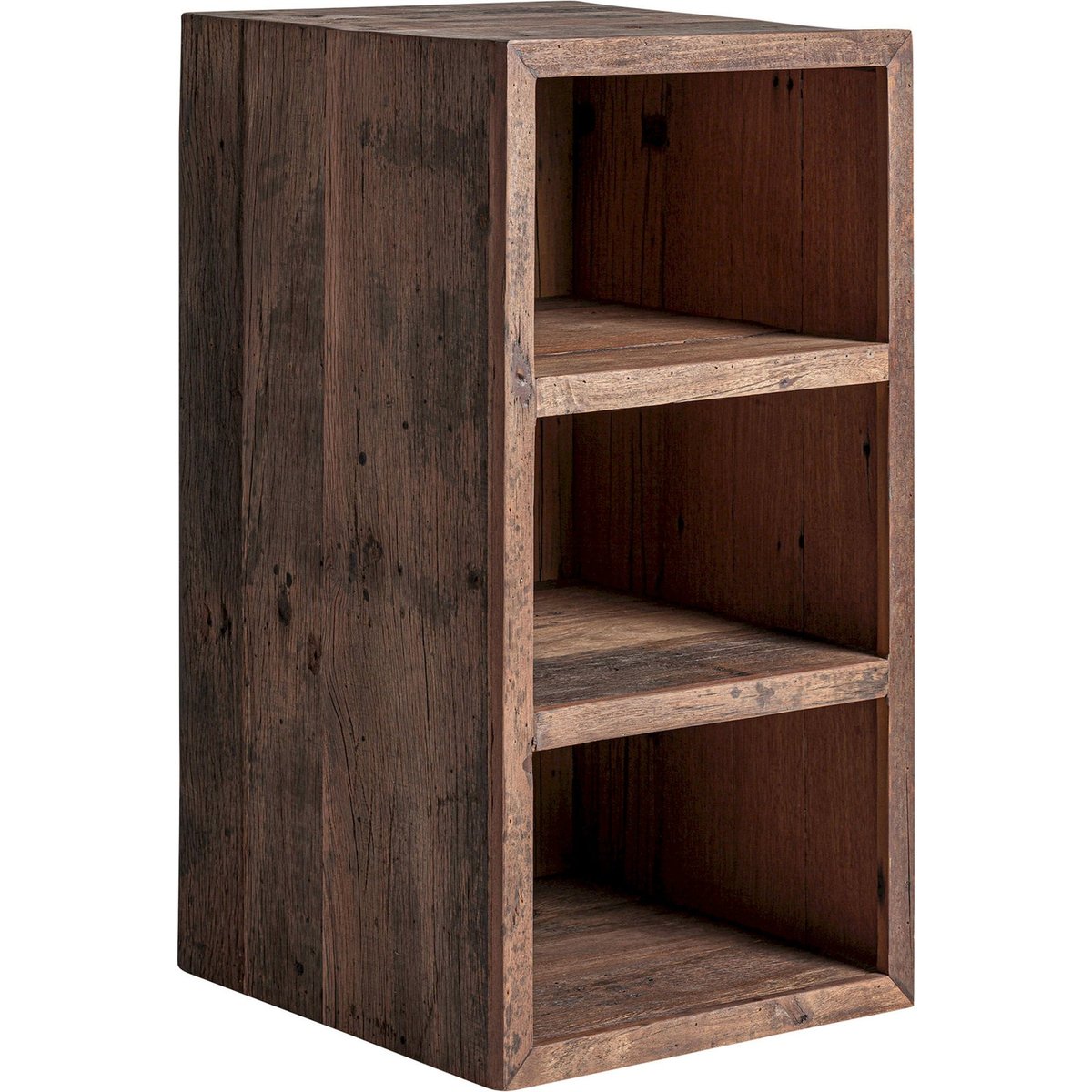 Module de comptoir de bar en bois massif bois brun, RECOLLECTION