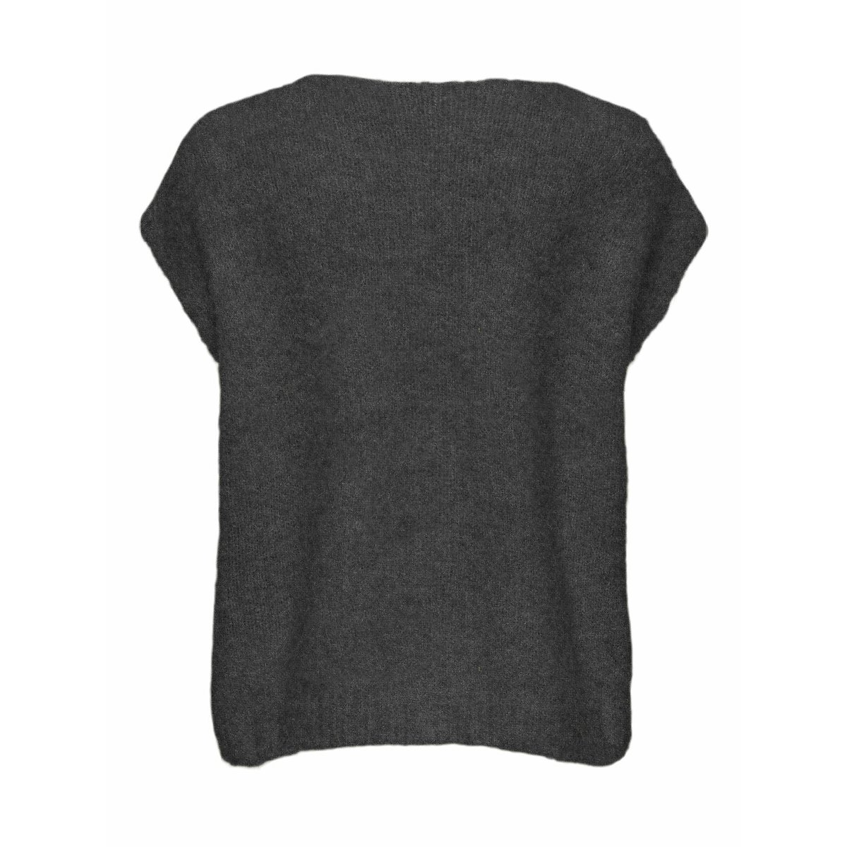 Gilet senza maniche abbottonato grigio, ONLY