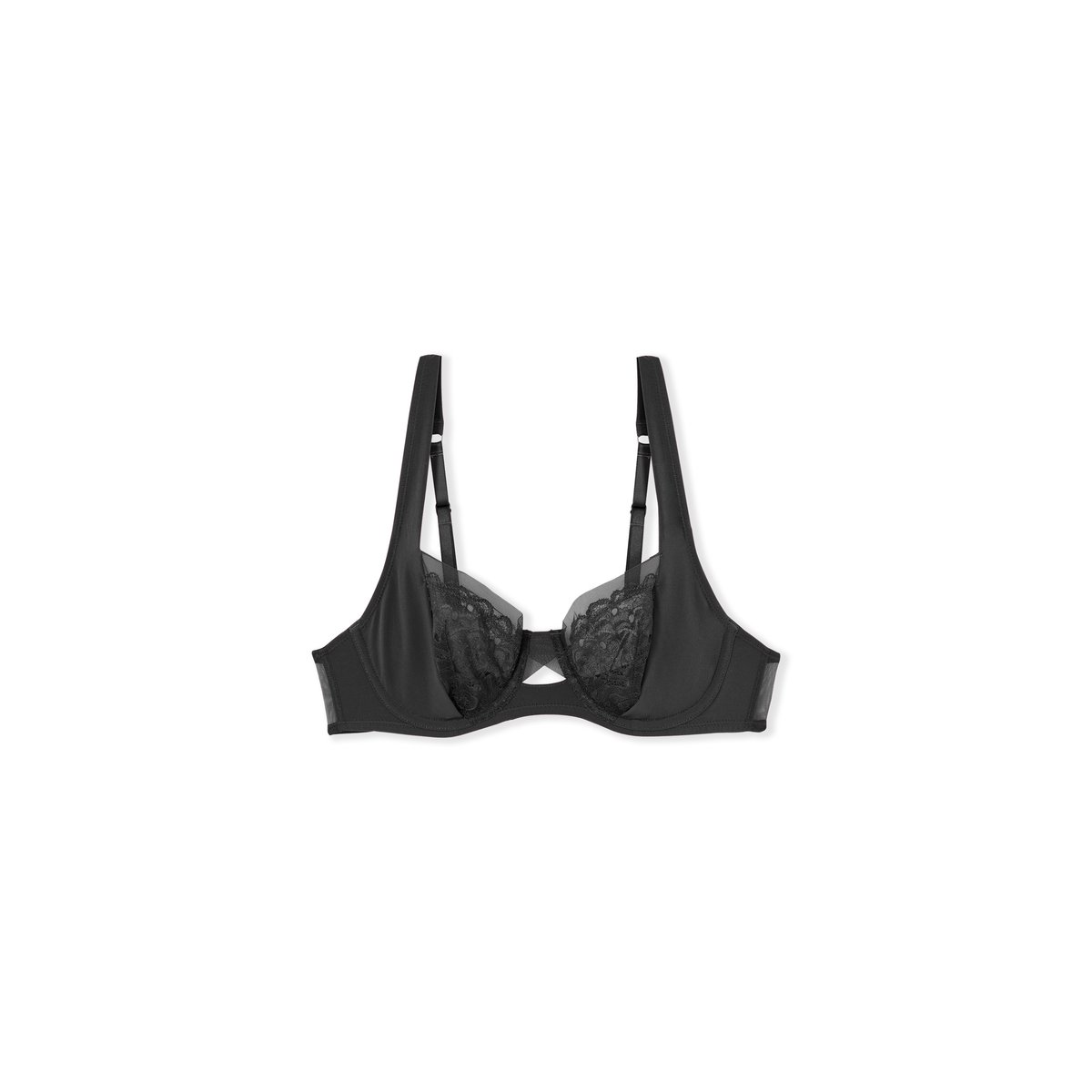 Soutien-gorge N.9 - Balconnet en dentelle ECLAT noir, ETAM