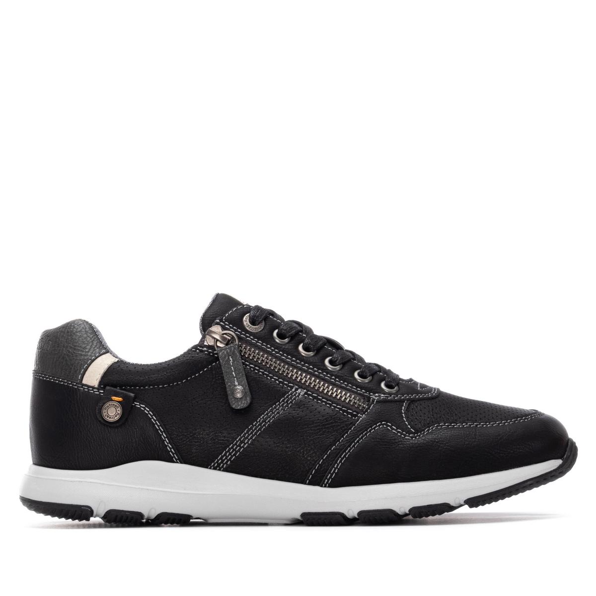 Chaussure Plaine Décontractée Fermeture éclair noir, REFRESH