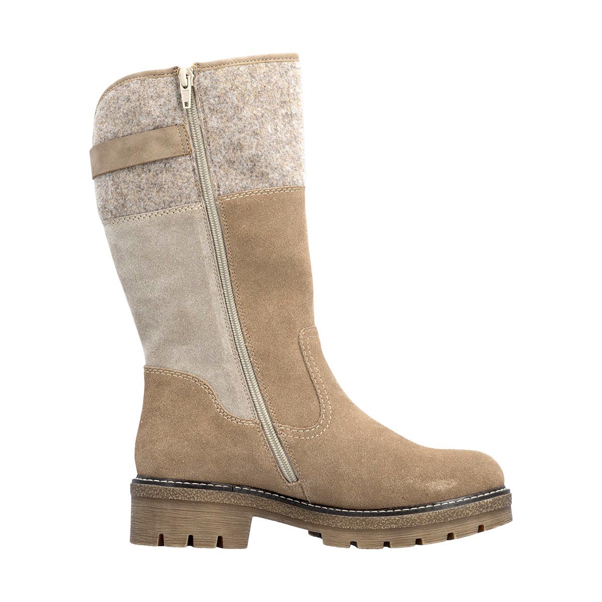 Bottes Cuir beige, RIEKER