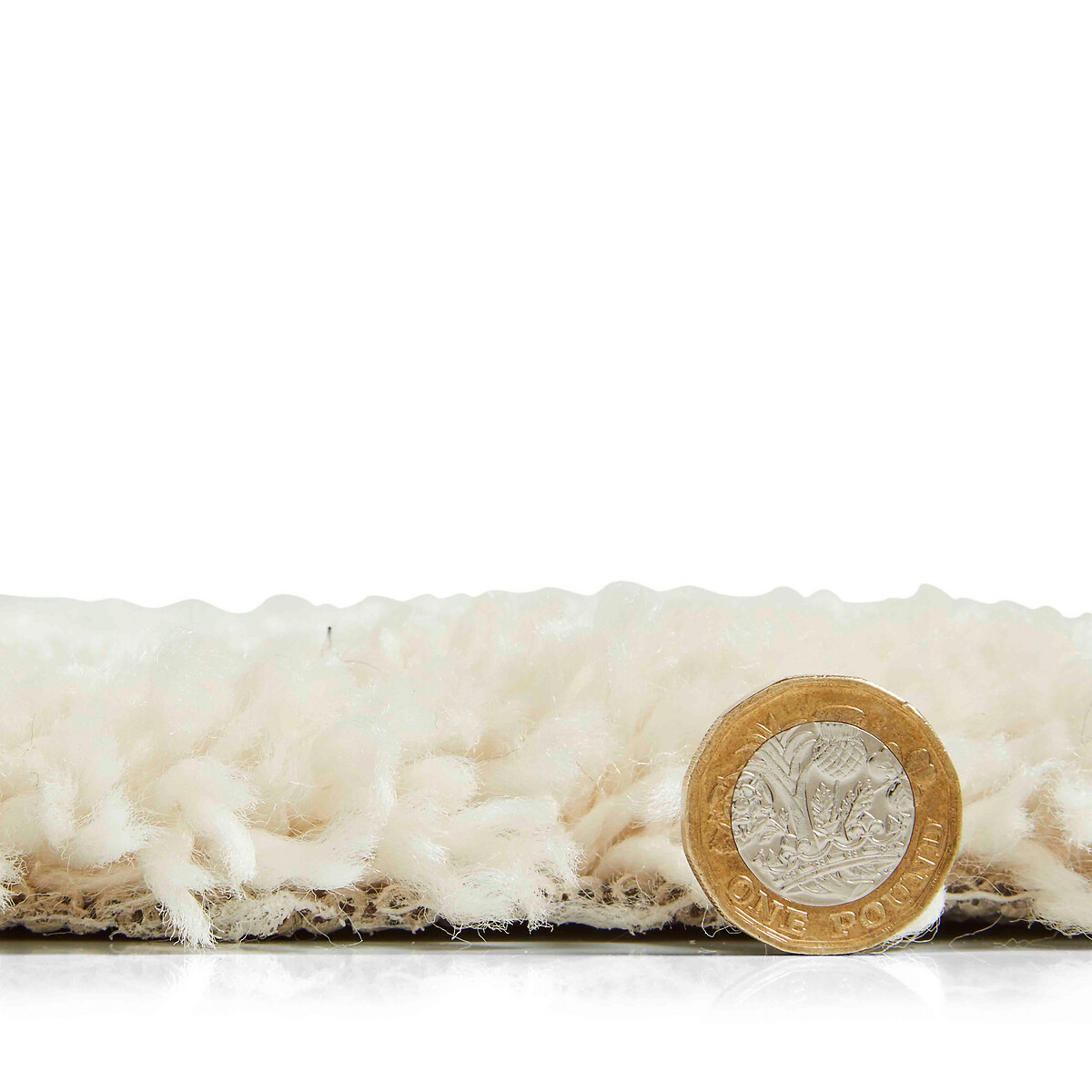 Silhouette Face Berber Style Shaggy Rug cream grey, SO'HOME