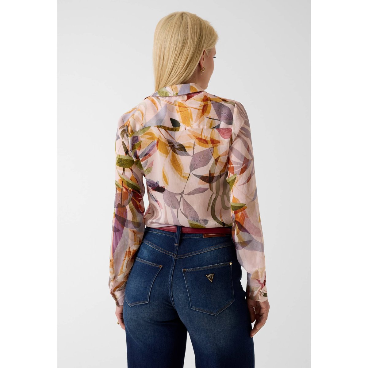 Chemise Imprimée fantaisie florale, GUESS