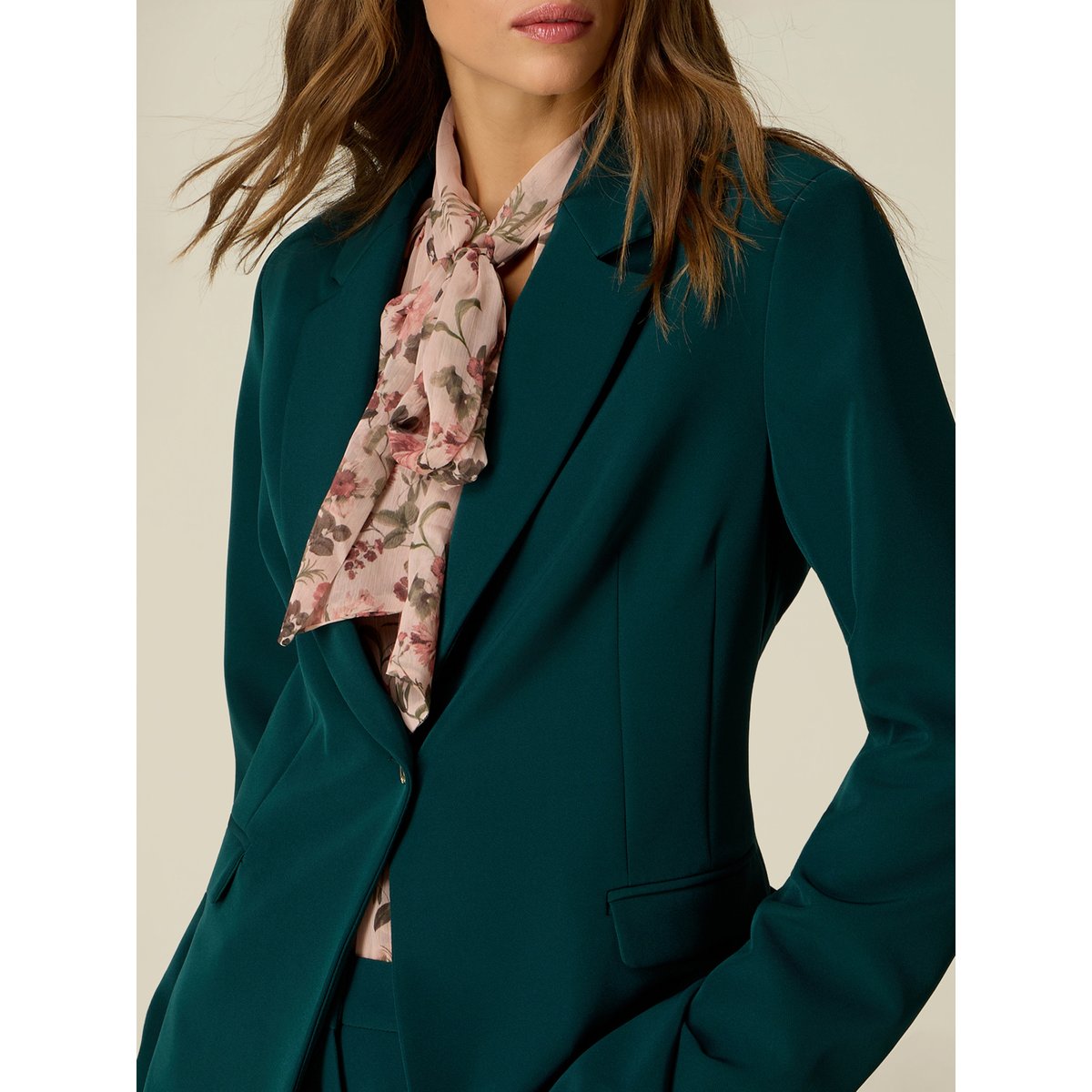 Blazer croisé vert, OLTRE