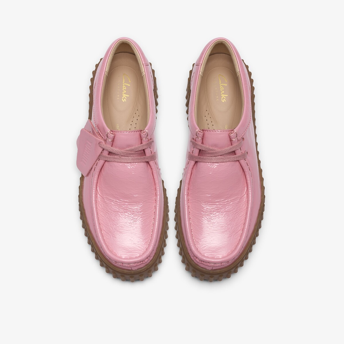 Chaussures vernies en cuir, TORHILL BEE rose verni, CLARKS