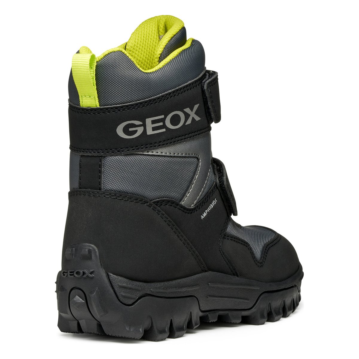 Bottes Et Bottines  J HIMALAYA  B ABX gris foncé/citron vert, GEOX