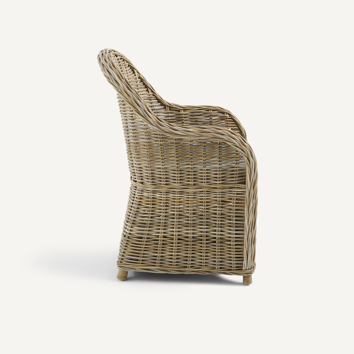 Fauteuil de jardin en fibres tressées, ELMER naturel, AM.PM