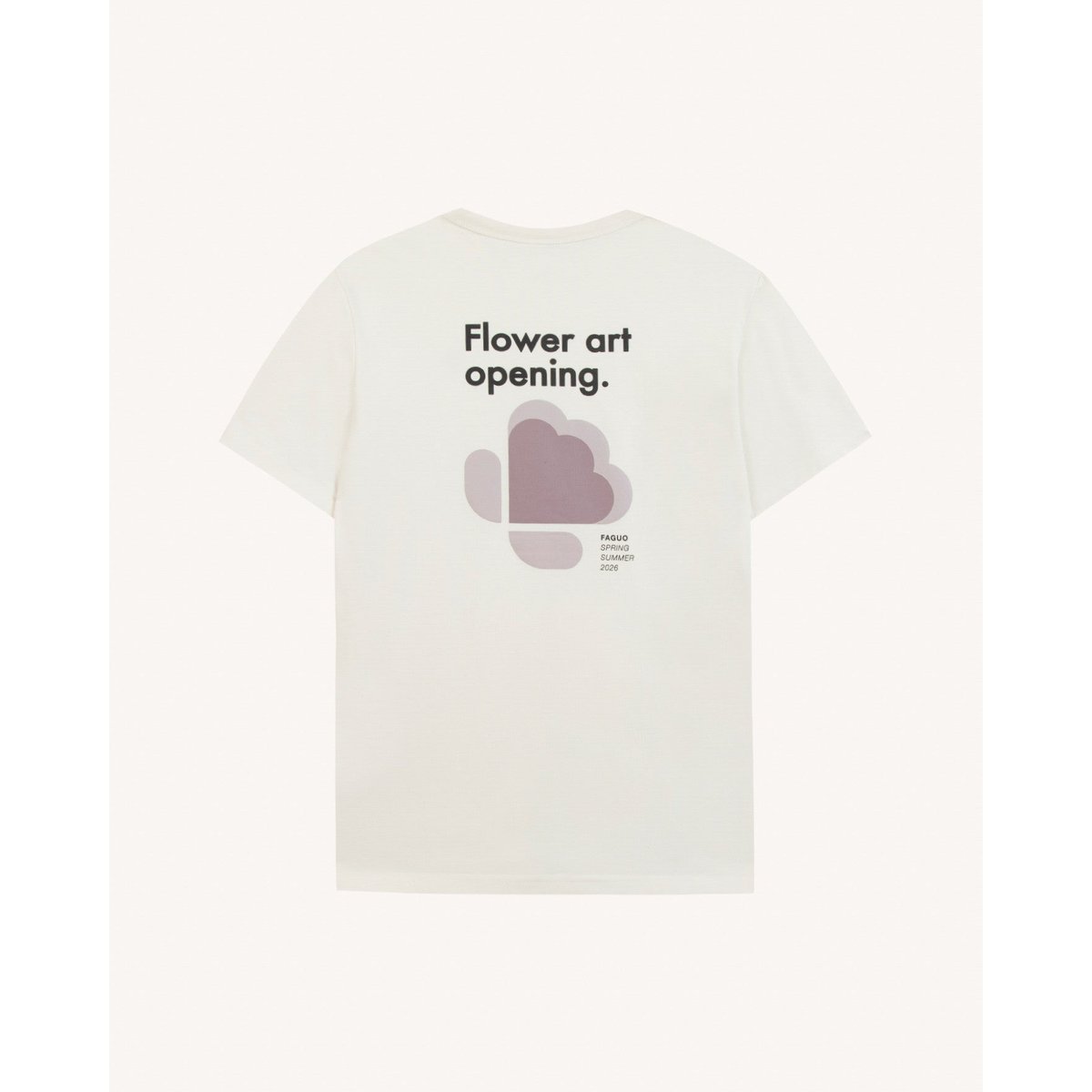 T-shirt MASSOURY écru, FAGUO