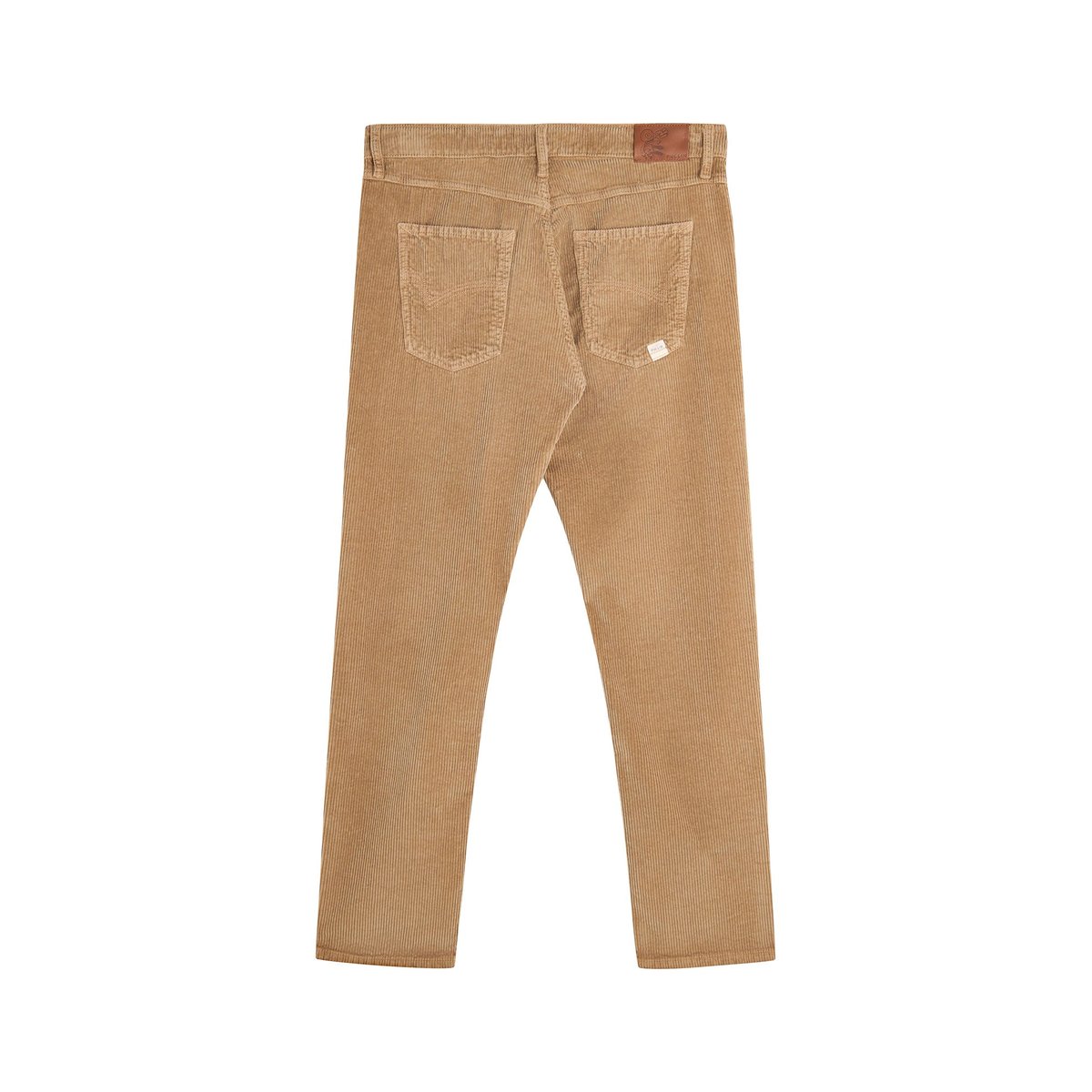 PANTALON REGULAR VELOURS BEIGE beige, PULLIN