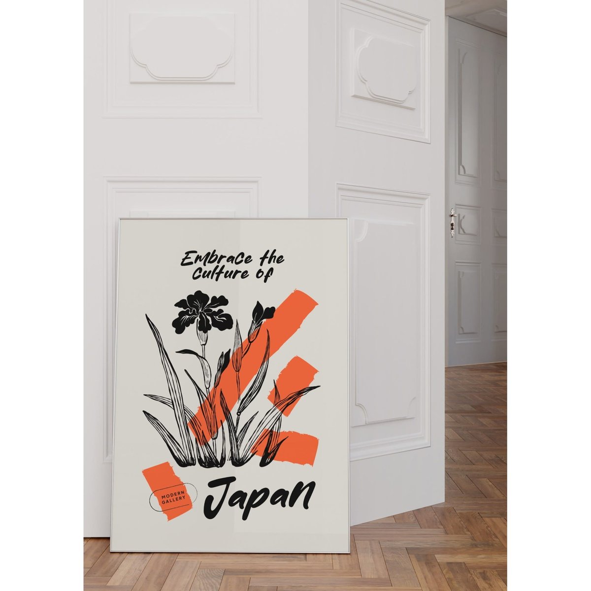 Affiche Art Japon 18 blanc, L'AFFICHERIE