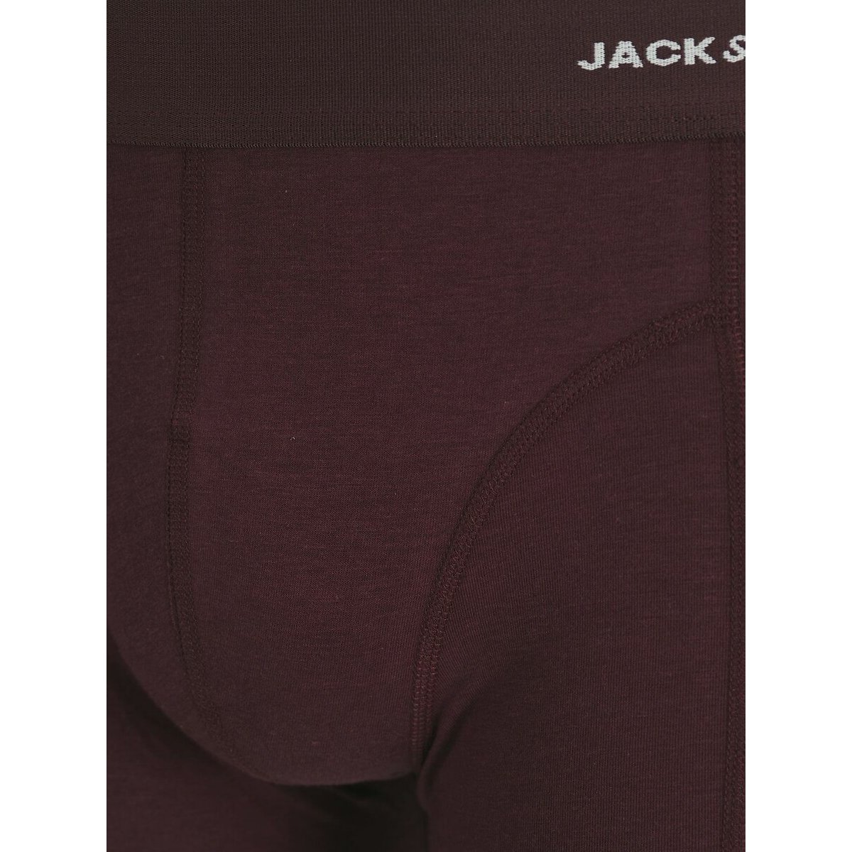 3er-Pack Boxershorts bordeauxrot + marineblau + schwarz, JACK & JONES