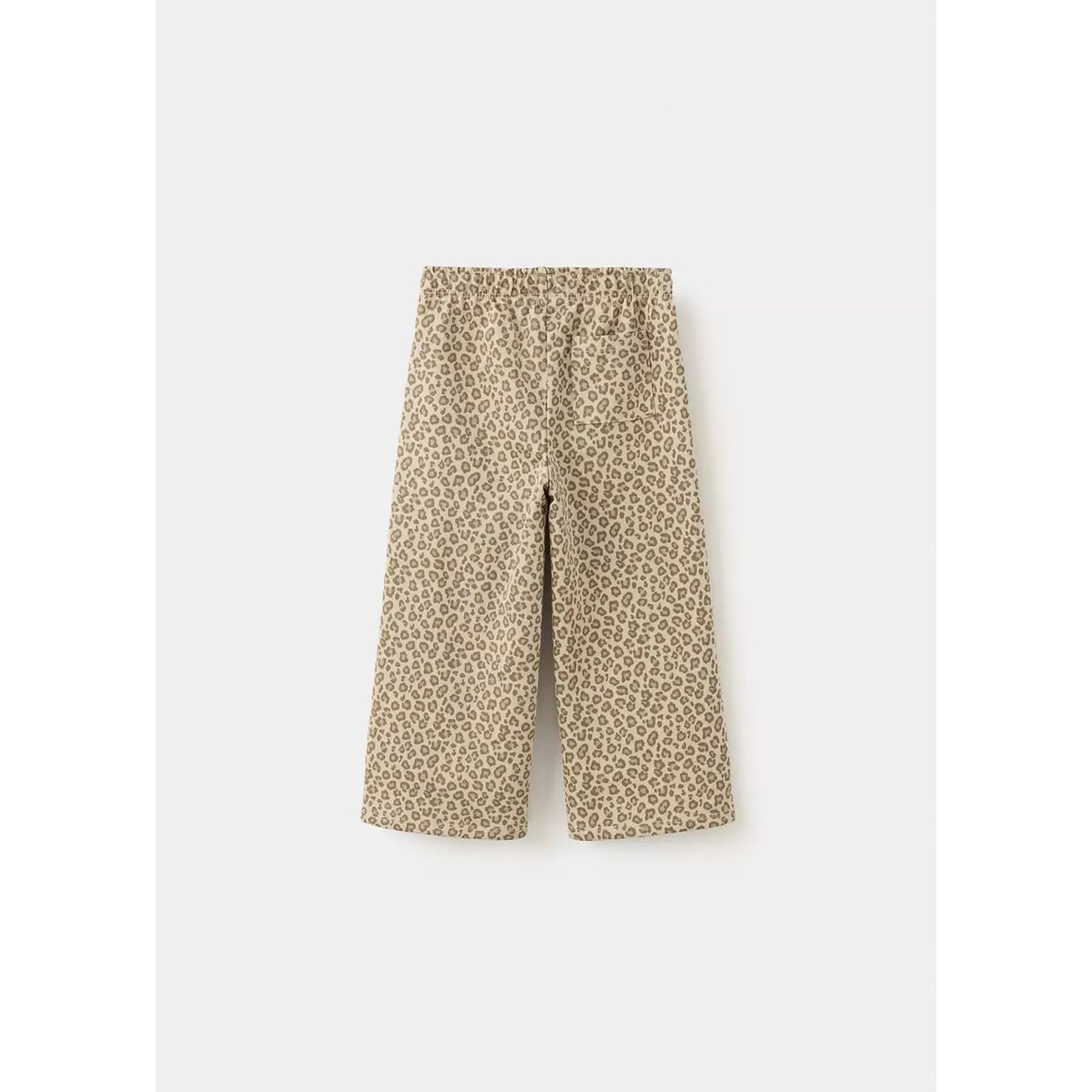 Pantalon jogger imprimé animal marron, MANGO BABY
