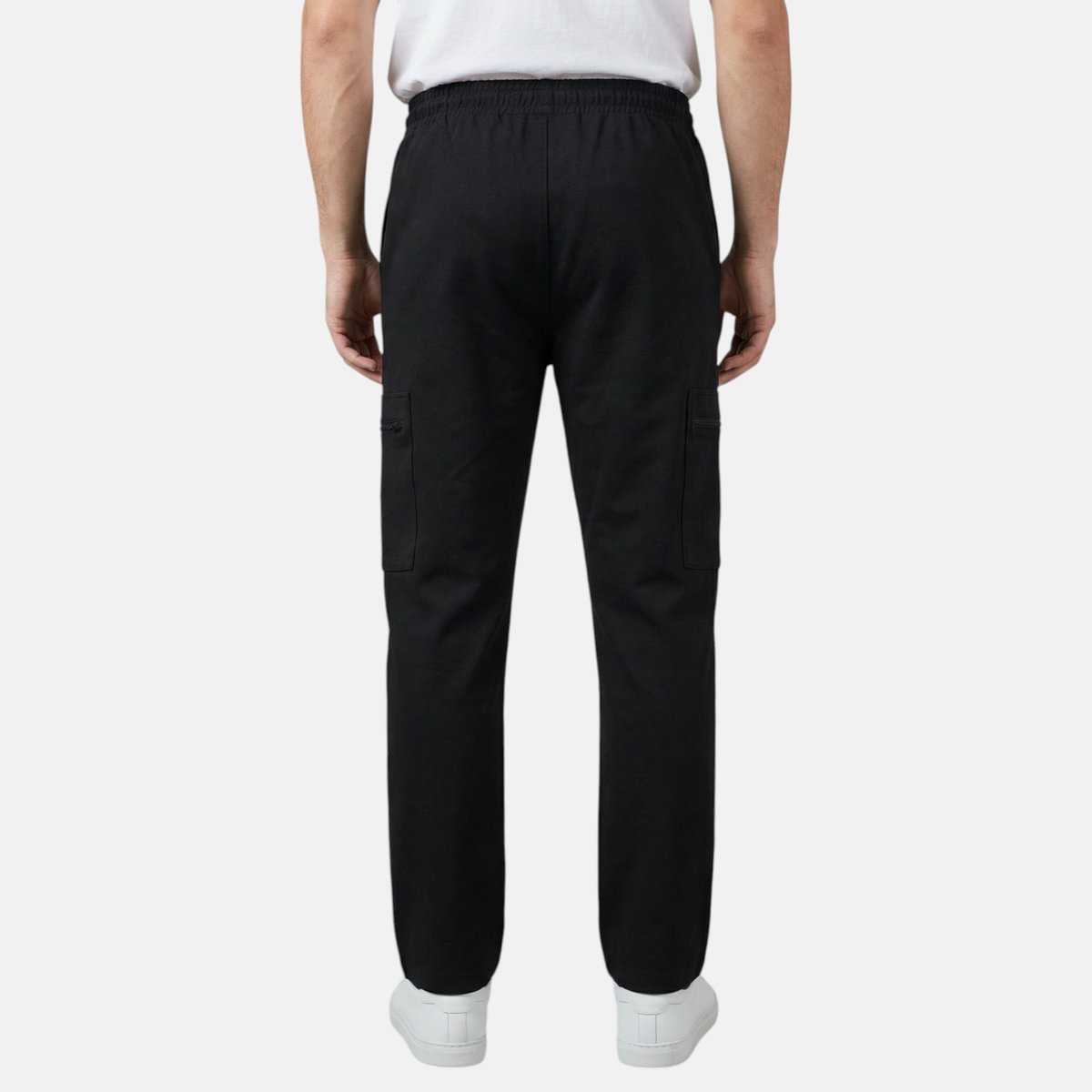 Pantalon de jogging cargo à cordon, coupe droite et poches latérales TEMPO noir, ELLESSE