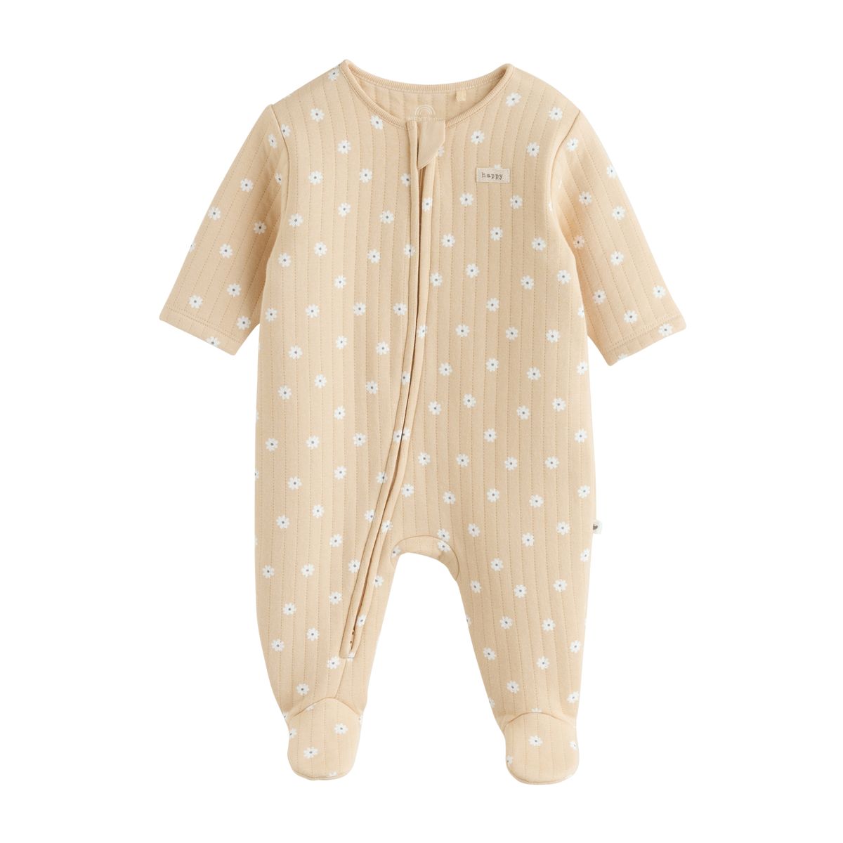 Grenouillère matelassée bébé, lot de 2 jaune, NEXT
