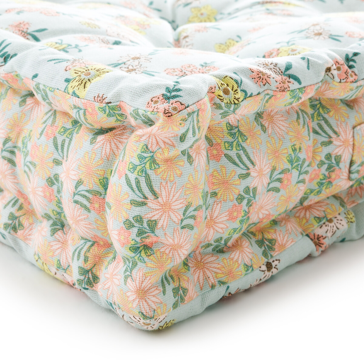 Coussin de sol capitonné, Marigold multicolore, LA REDOUTE INTERIEURS