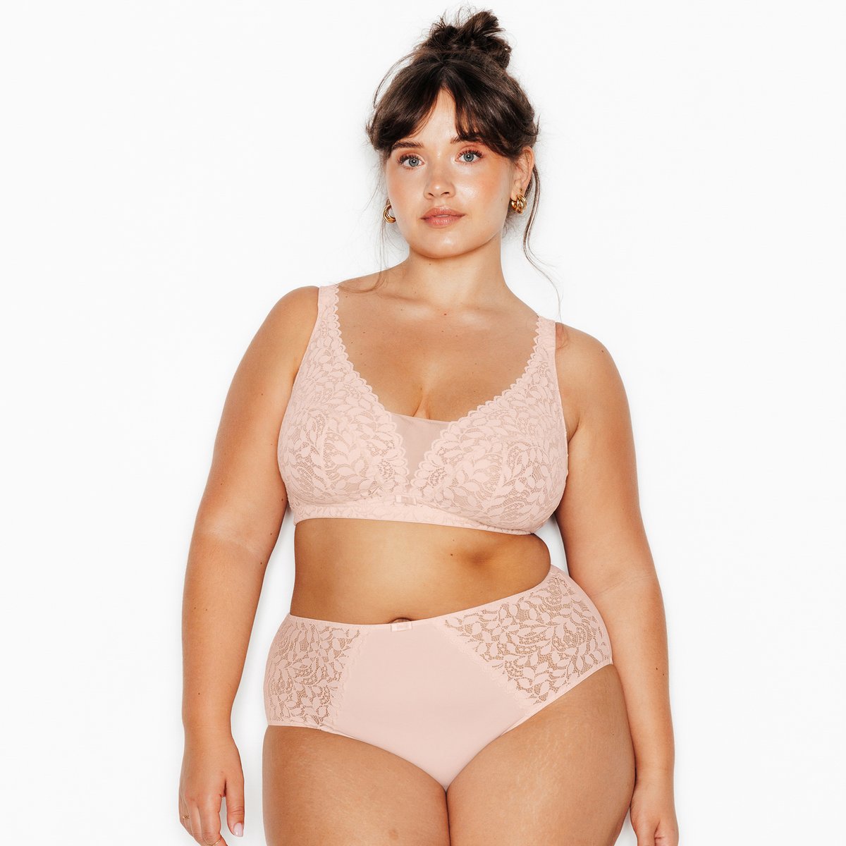 Soutien-gorge sans armature SUBLIME poudre, ROUGEGORGE LINGERIE