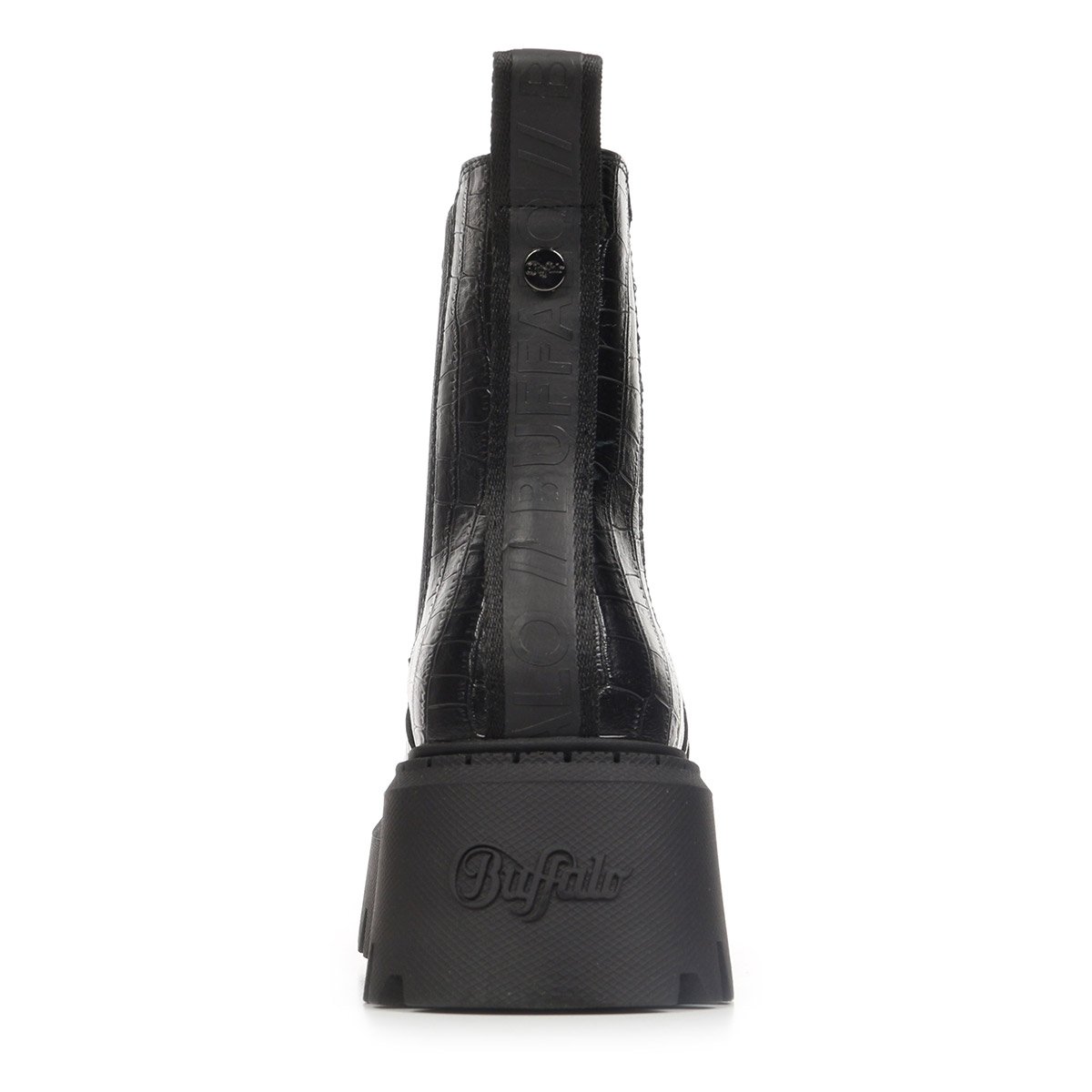 Boots ASPEN CHELSEA croco black, BUFFALO