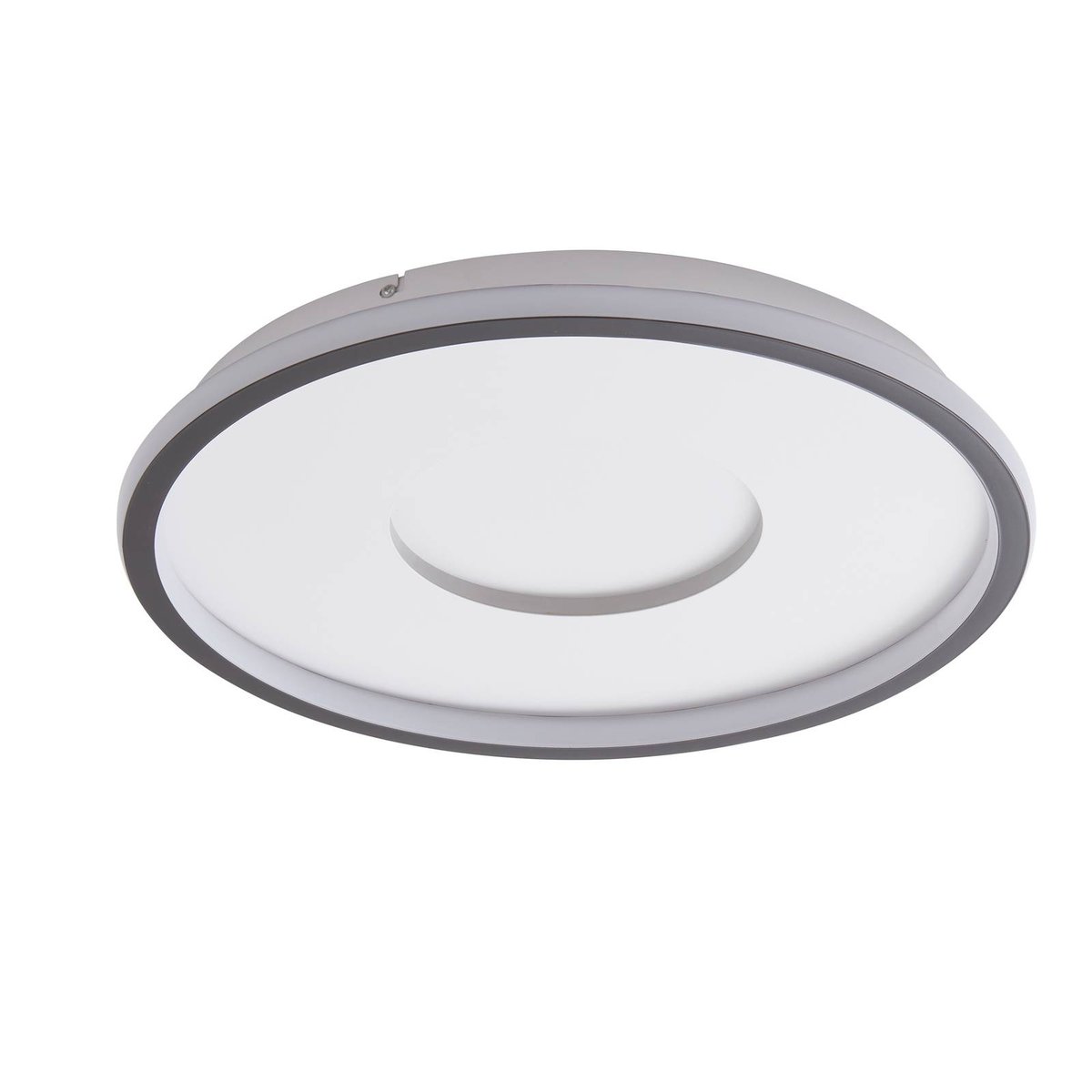 Plafonnier LED, Edenia blanc, noir, LINDBY