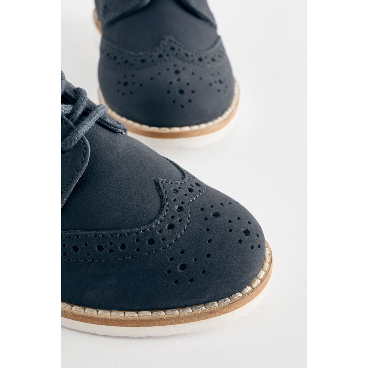 Chaussures richelieu élégantes bleu marine, NEXT