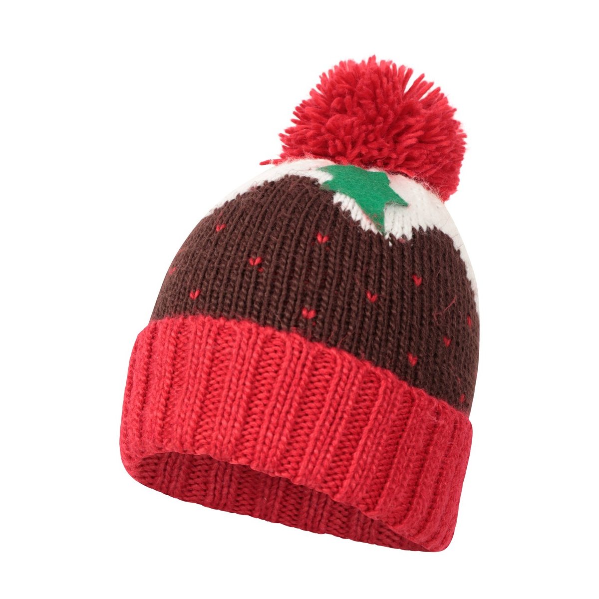 Bonnet rouge / marron / blanc, MOUNTAIN WAREHOUSE