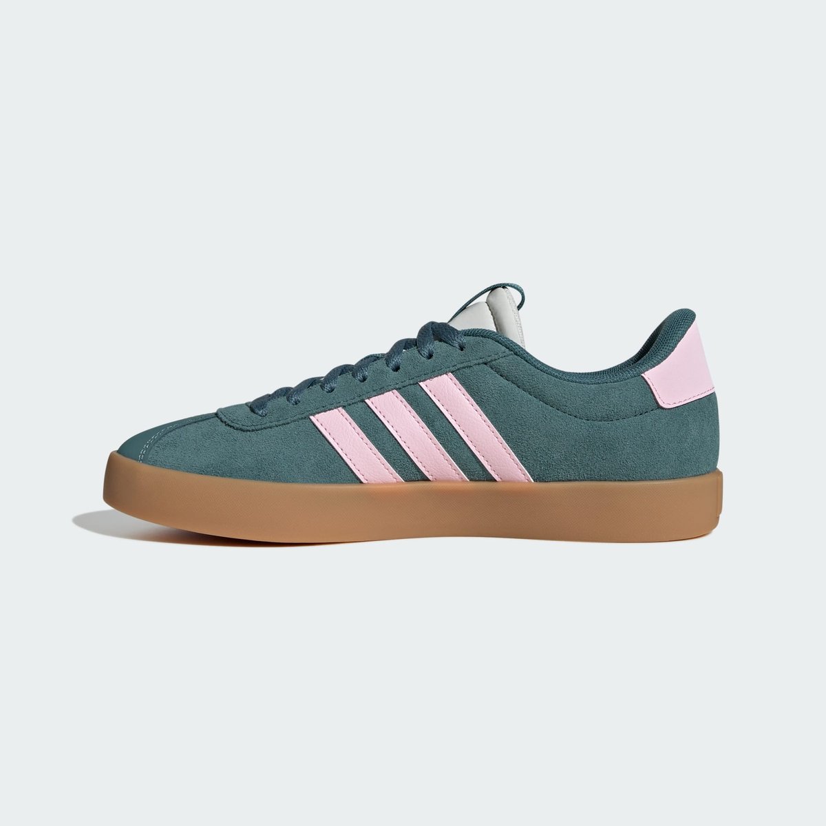 Baskets VL Court 3.0 vert/rose, ADIDAS SPORTSWEAR