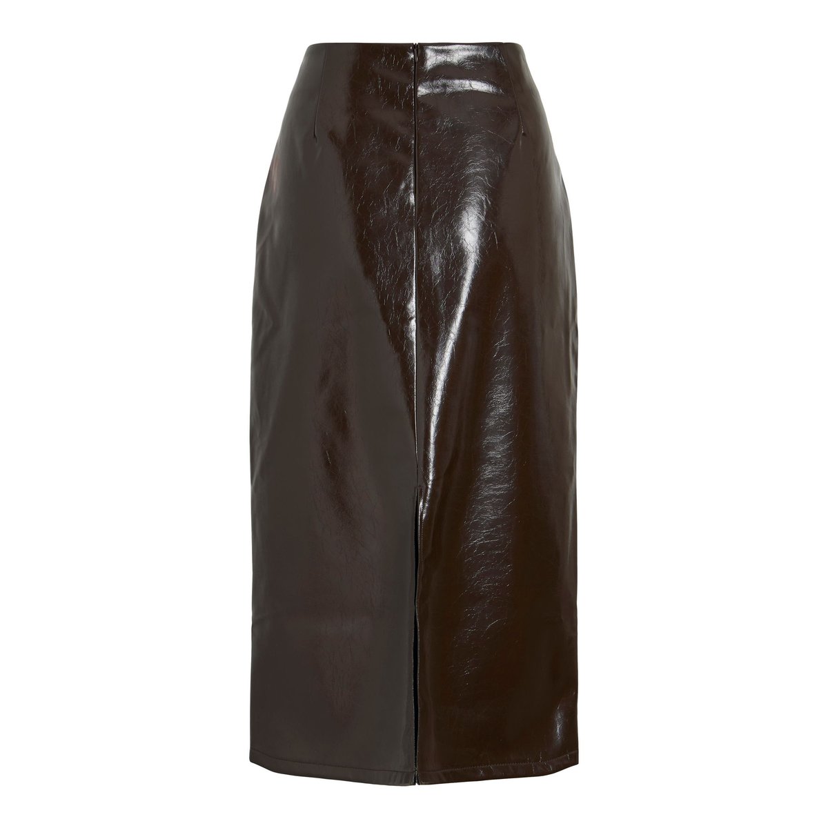 Jupe Mi-Longue marron - coffee bean1, VILA