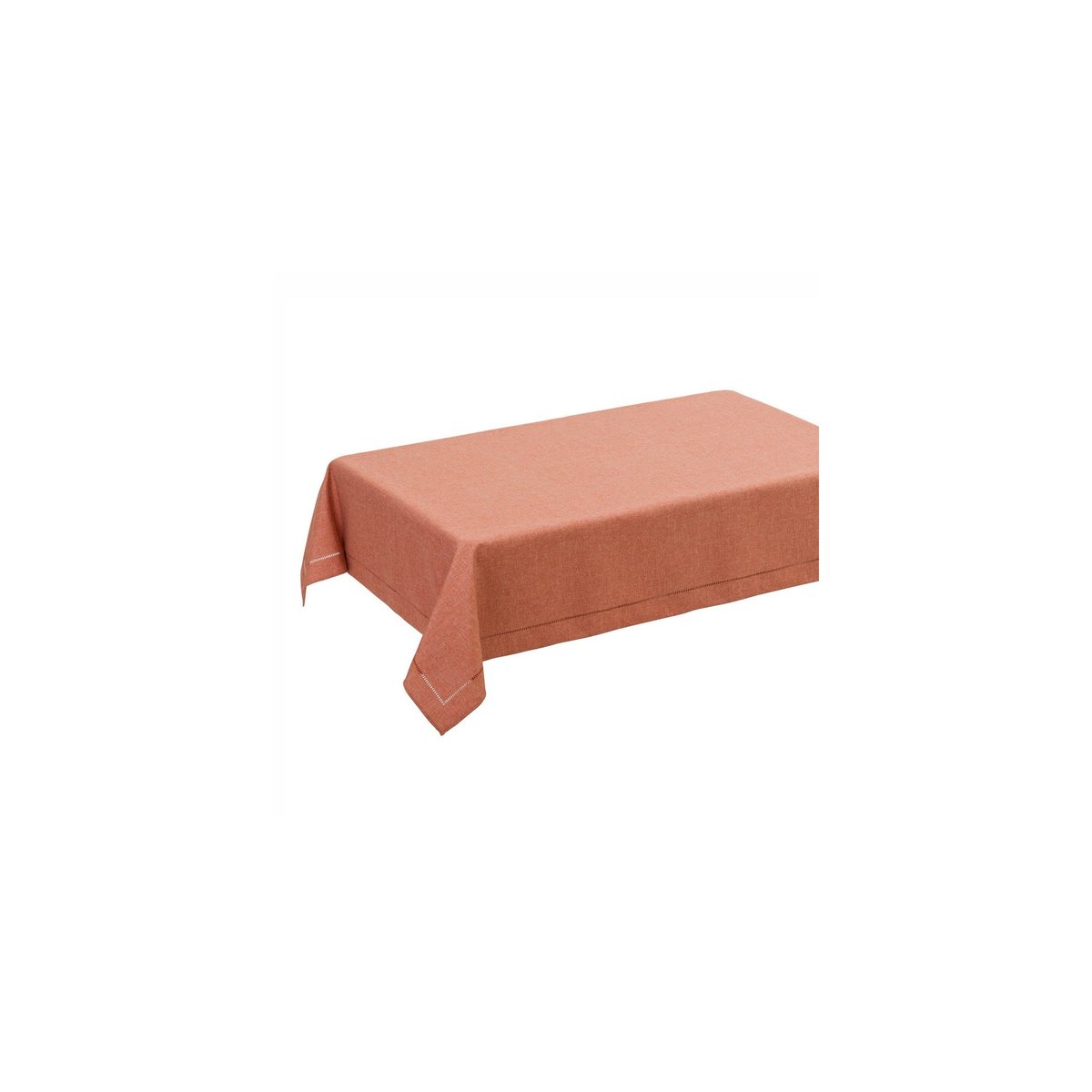 Nappe Rectangulaire Terracotta  - 210x150cm orange, WADIGA