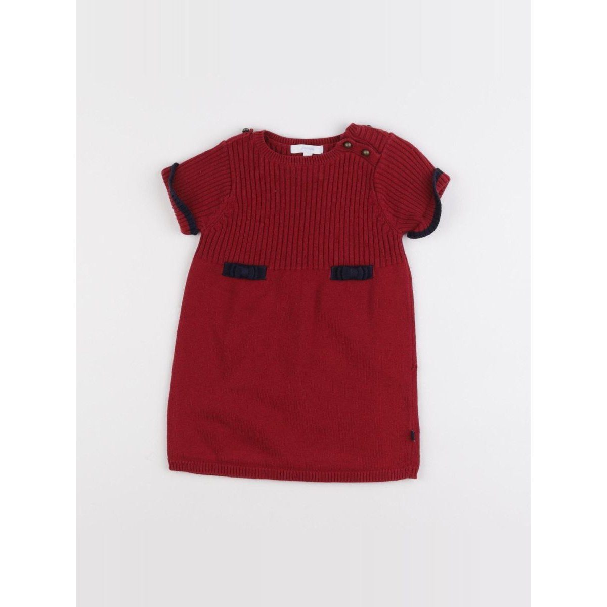 Robe - Etat satisfaisant rouge, JACADI