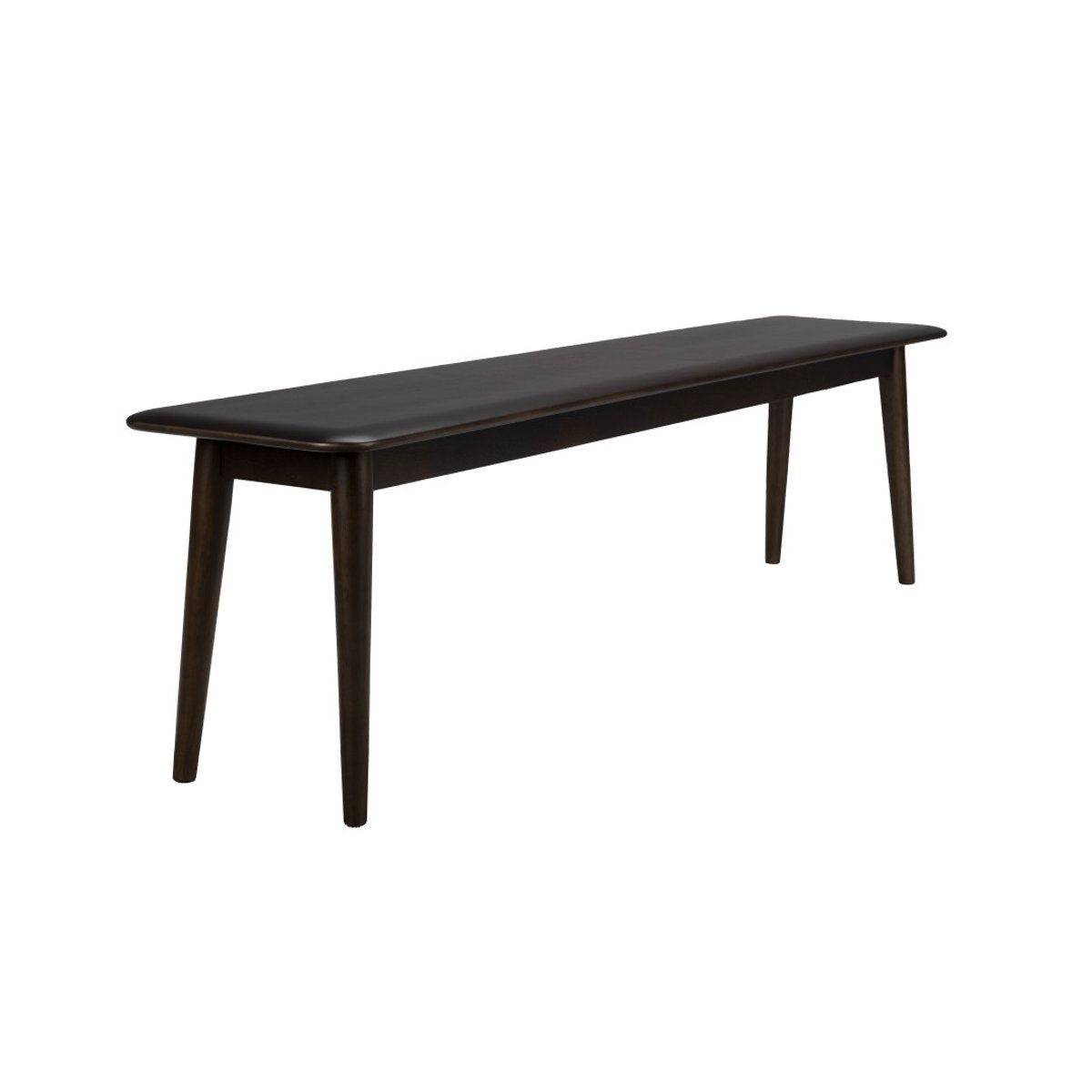 Banc en bois, ELROY marron, DUTCHBONE