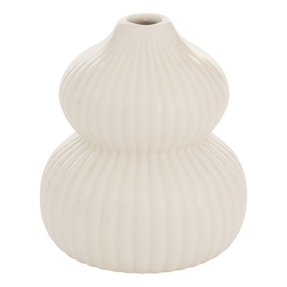 Lot de 3 soliflores en dolomite NIPPO multicolore, ATMOSPHERA