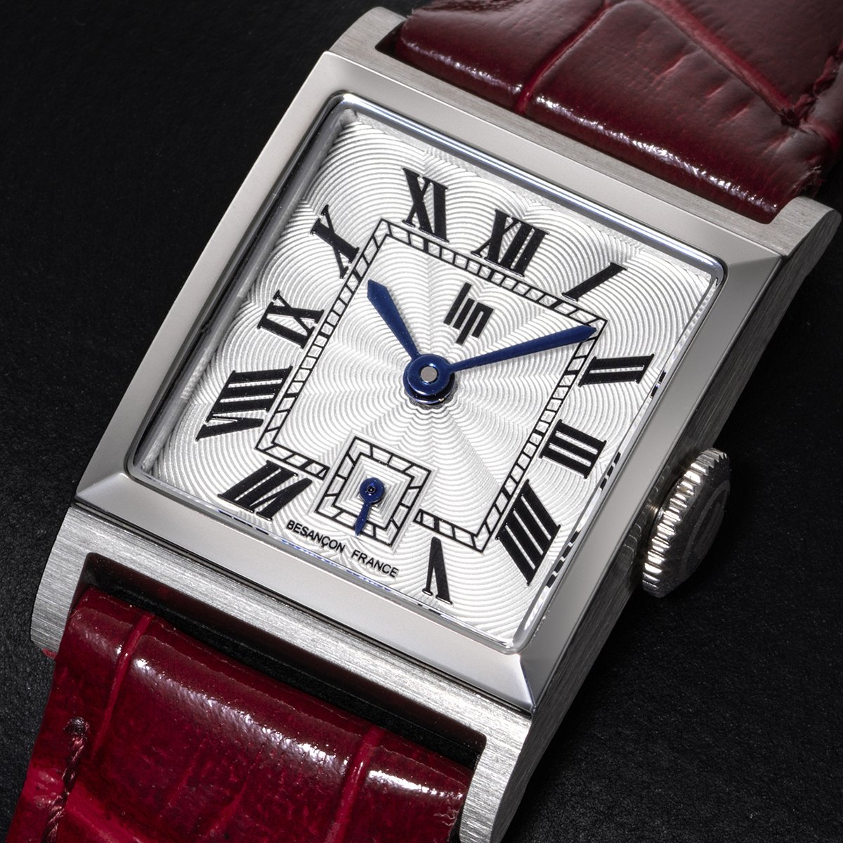 Montre Analogique CHURCHILL argenté argenté rouge, LIP