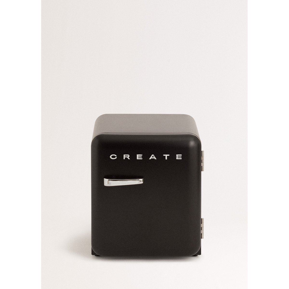 Réfrigérateur rétro FRIDGE RETRO 48L noir/argent, CREATE