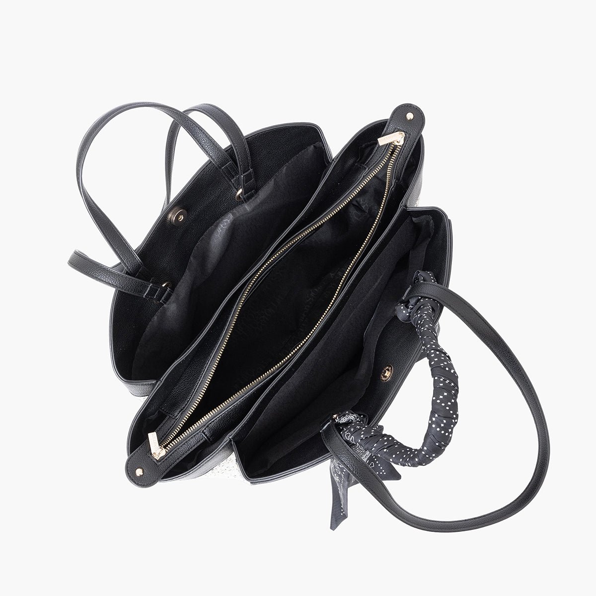 Grand sac shopper Sade noir, LOLLIPOPS